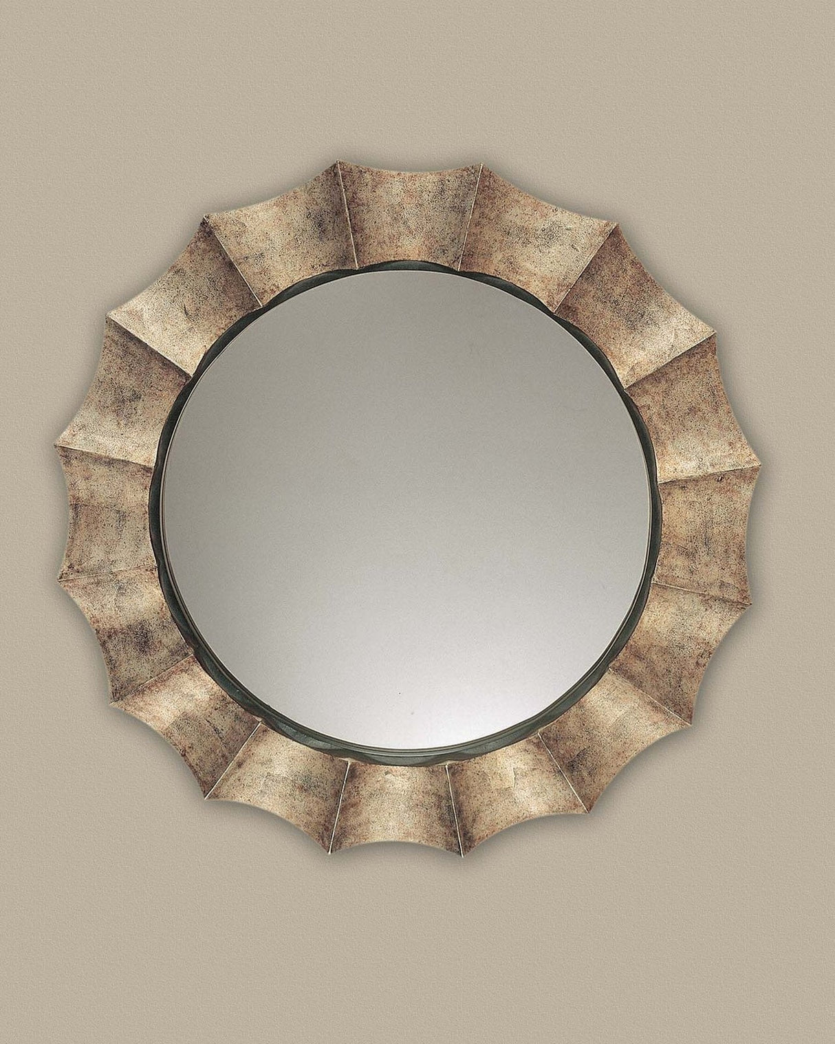 Uttermost Gotham U Antique Silver Mirror - Home Elegance USA
