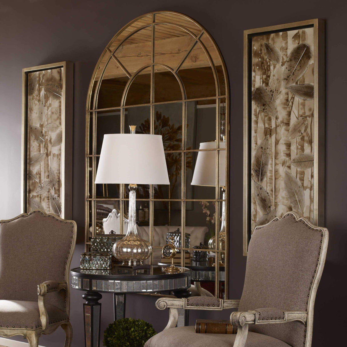 Uttermost Grantola Arched Mirror - Home Elegance USA