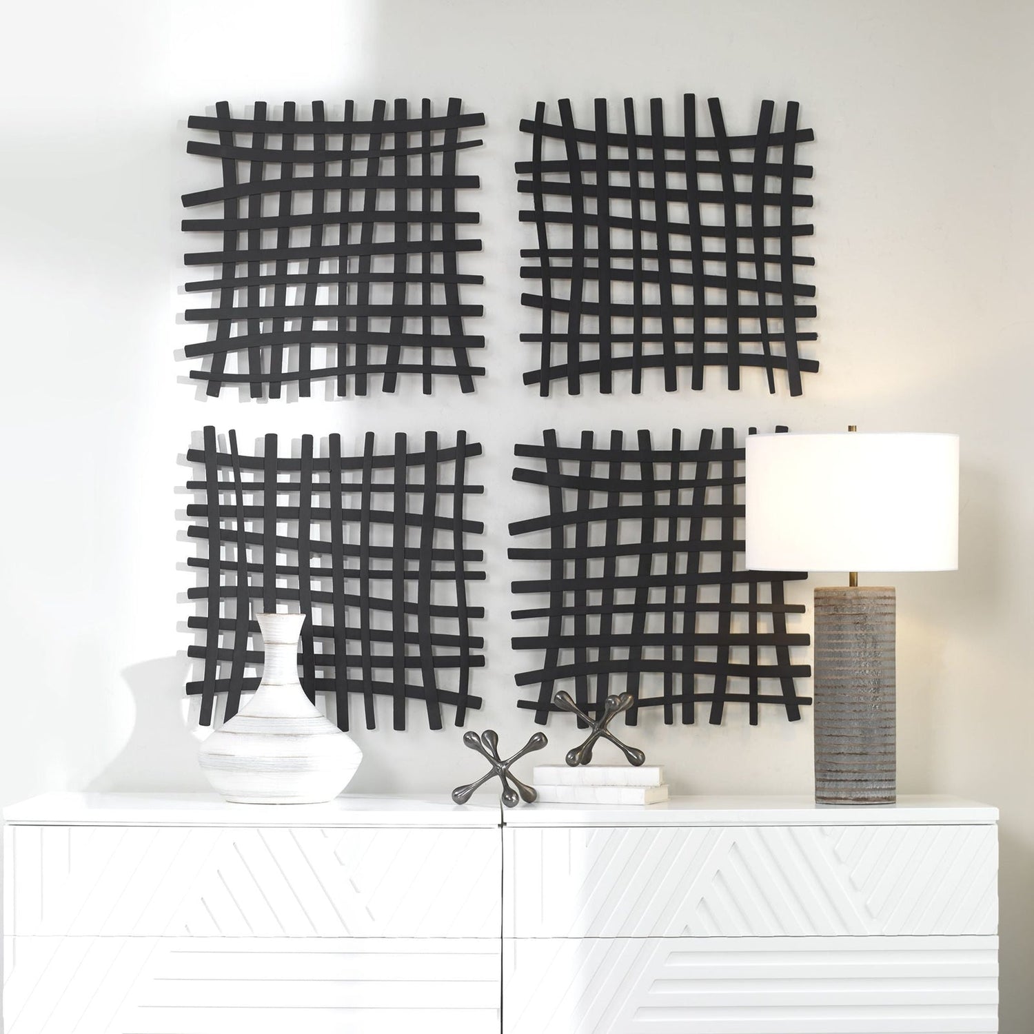 Uttermost Gridlines Iron Wall Decor - Home Elegance USA
