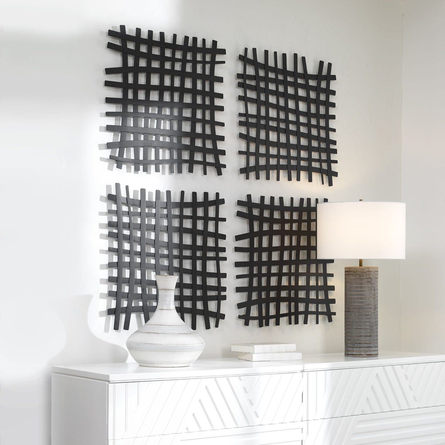 Uttermost Gridlines Iron Wall Decor - Home Elegance USA
