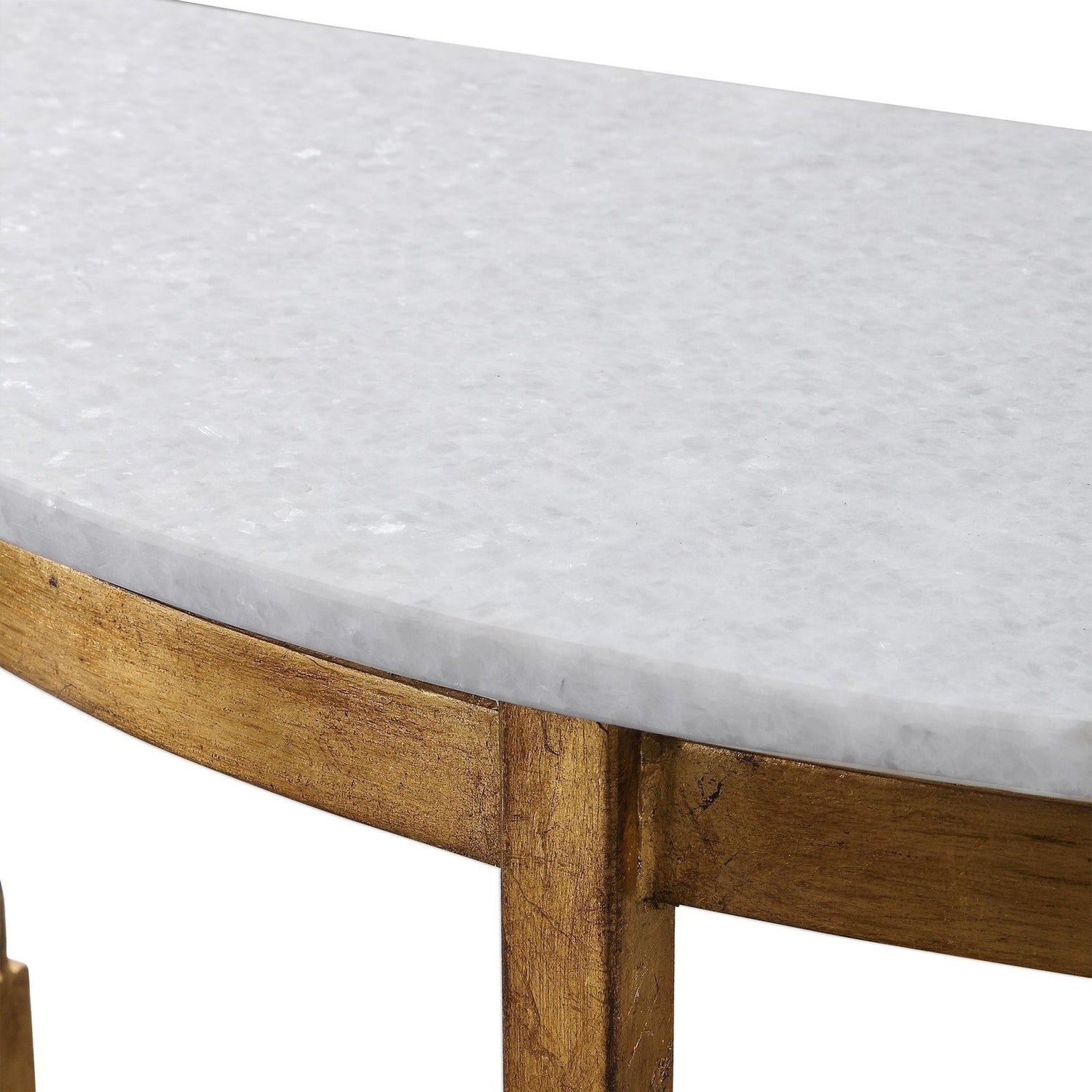 Uttermost Imelda Demilune Console Table - Home Elegance USA