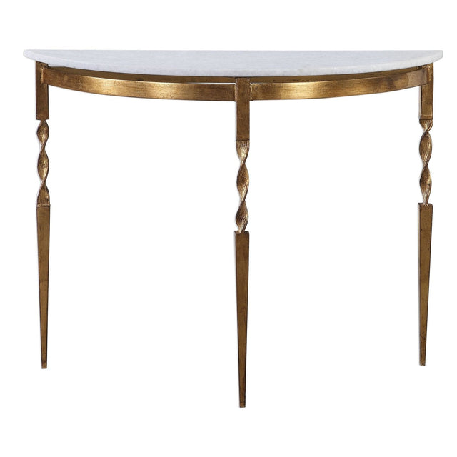 Uttermost Imelda Demilune Console Table - Home Elegance USA