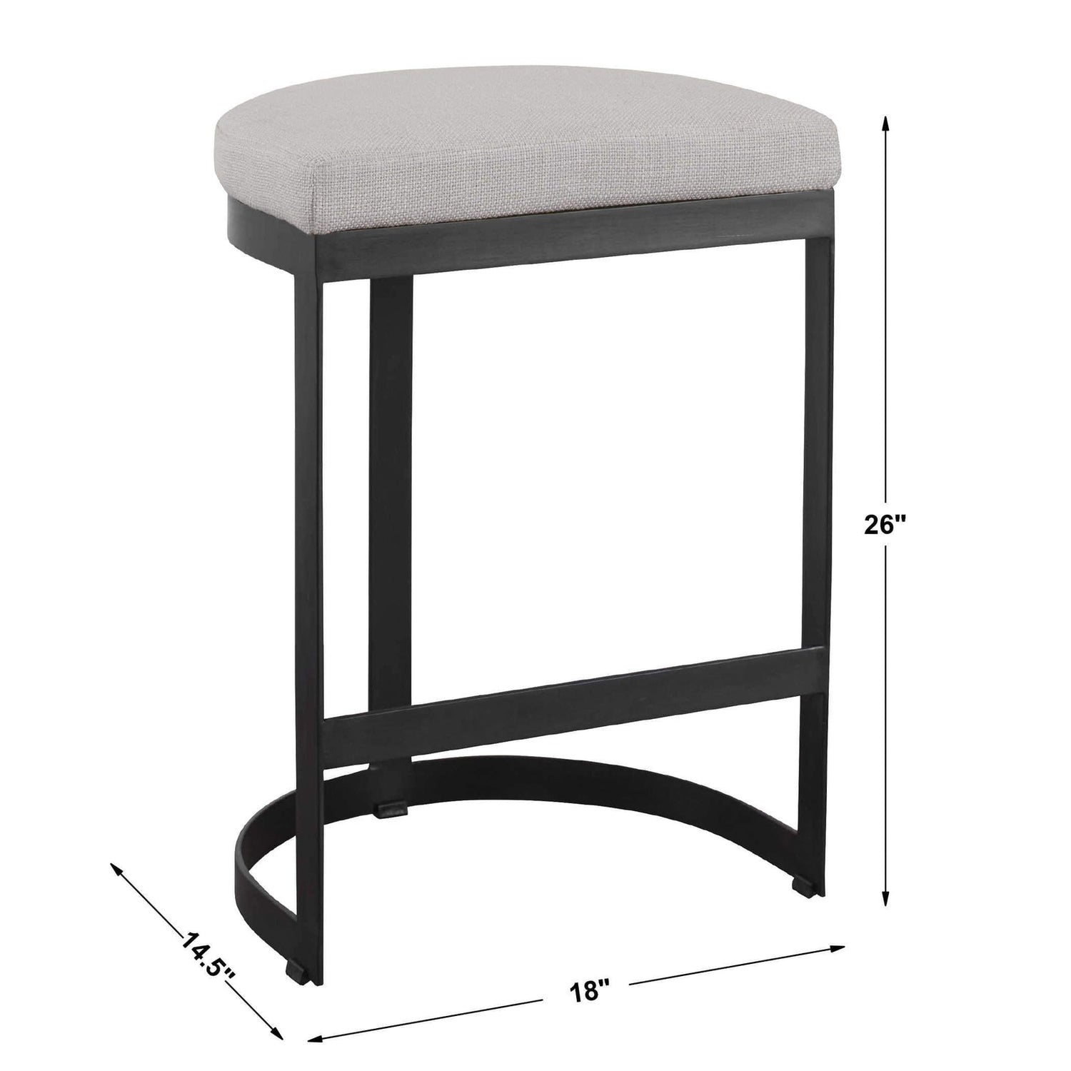 Uttermost Ivanna Counter Stool - Home Elegance USA