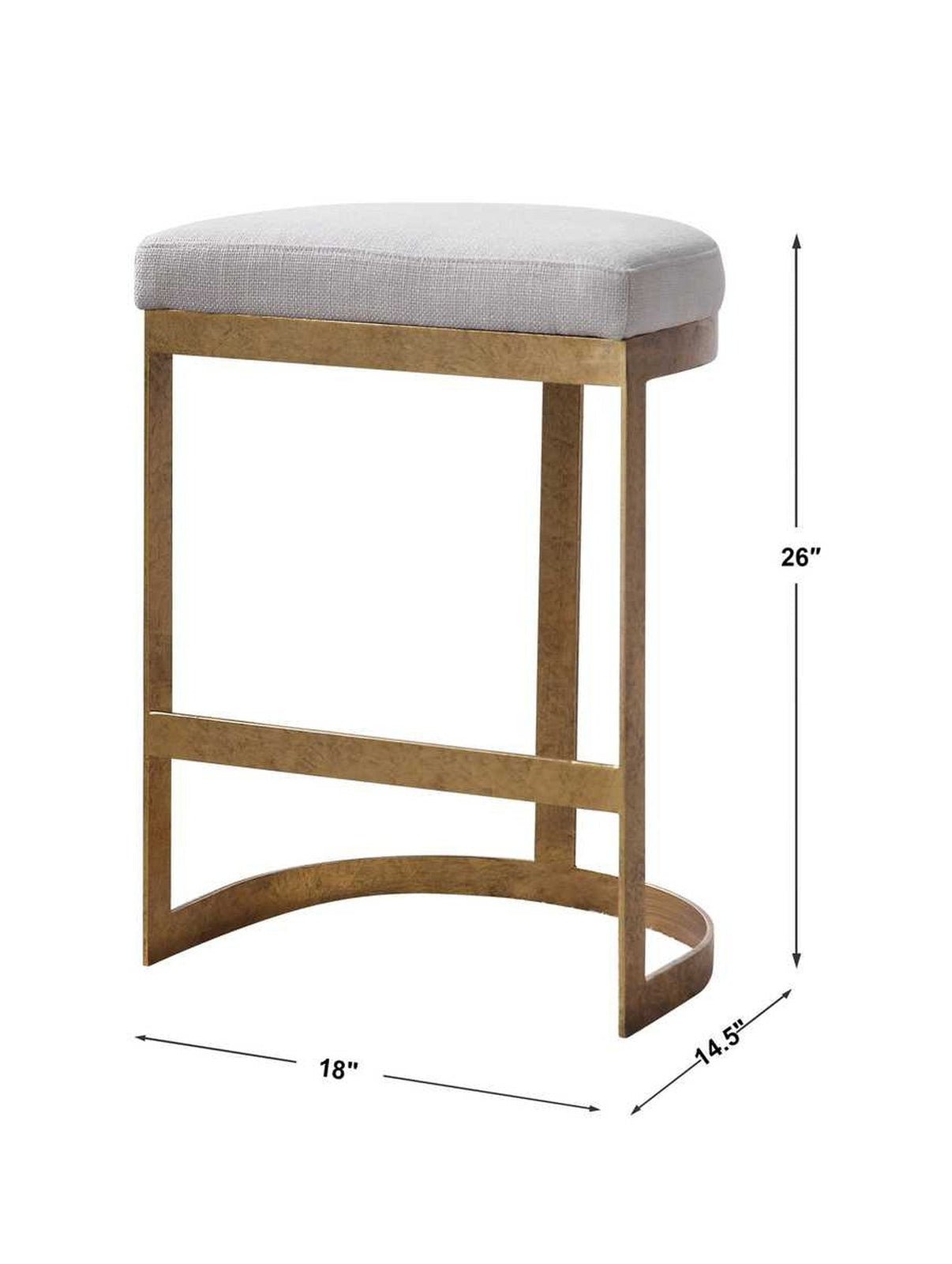 Uttermost Ivanna Counter Stool - Home Elegance USA