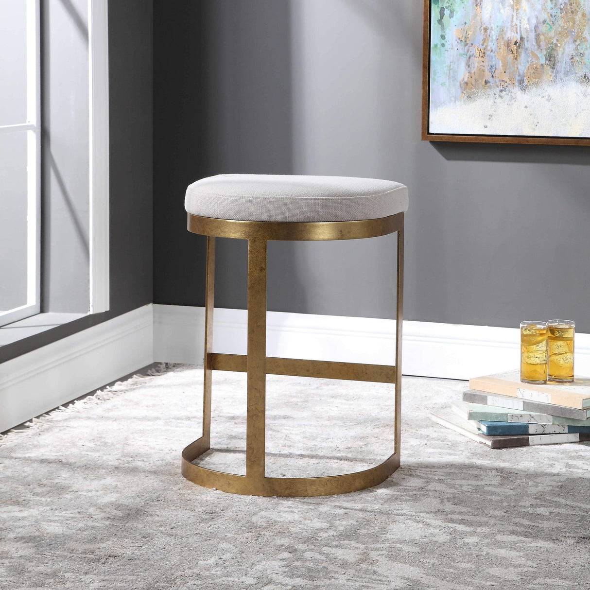 Uttermost Ivanna Counter Stool - Home Elegance USA