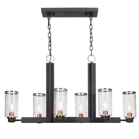 Uttermost Jarsdel 6 Light Industrial Island Light - Home Elegance USA