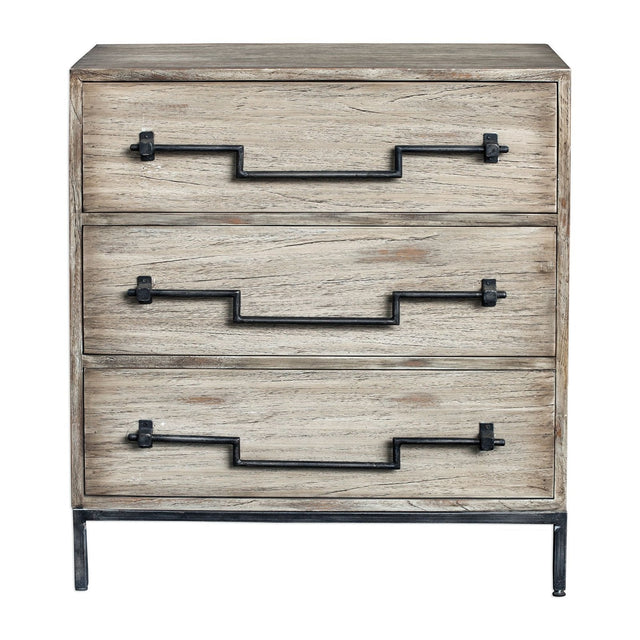Uttermost Jory Aged Ivory Accent Chest - Home Elegance USA