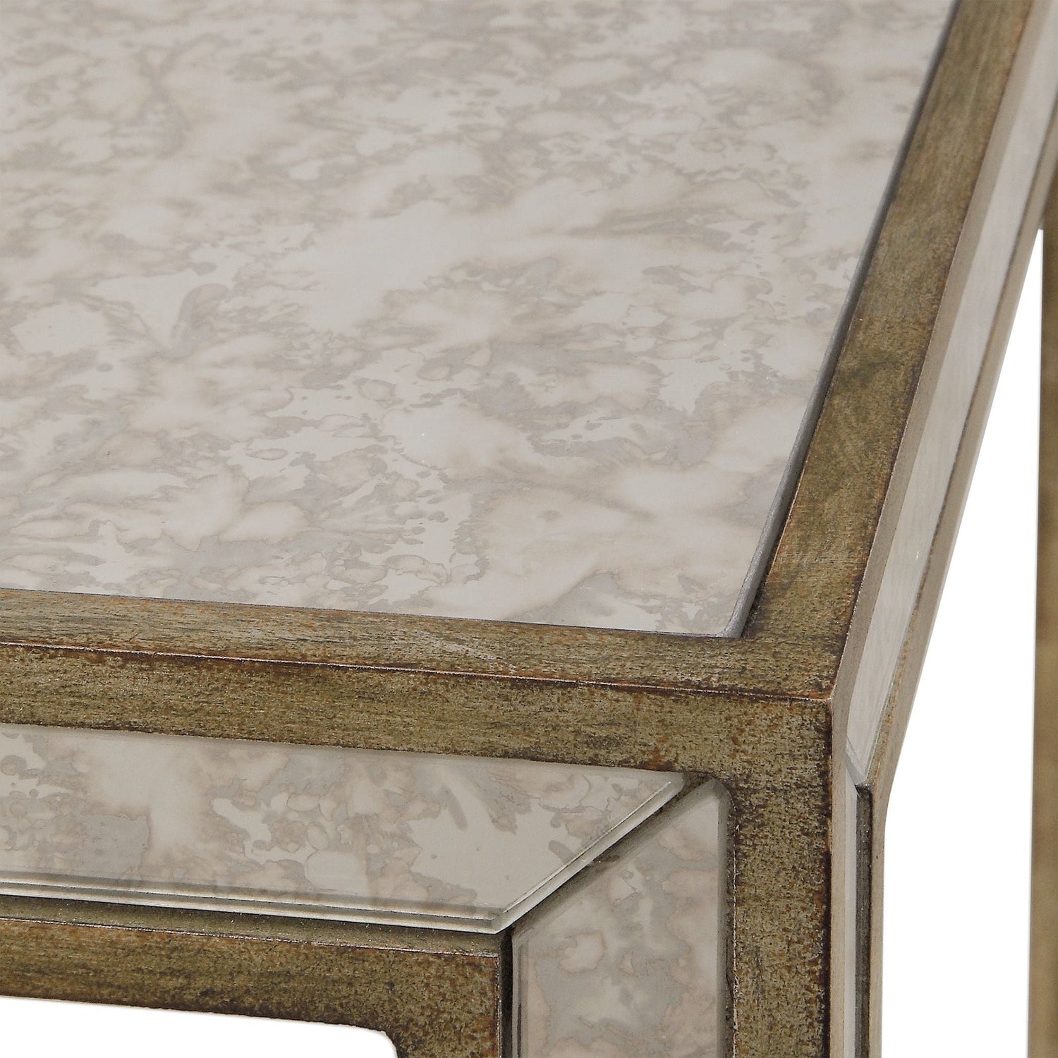 Uttermost Julie Mirrored End Table - Home Elegance USA