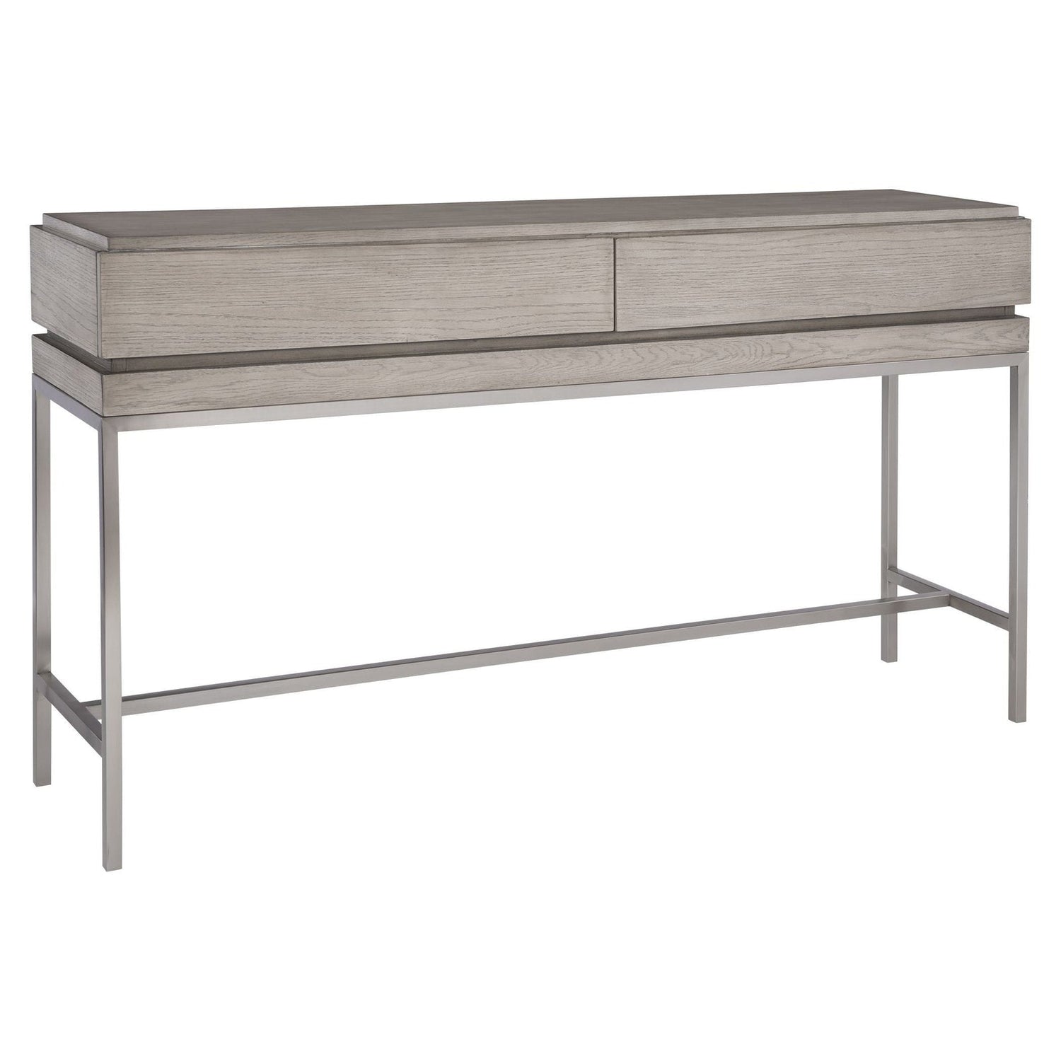 Uttermost Kamala Gray Oak Console Table - Home Elegance USA