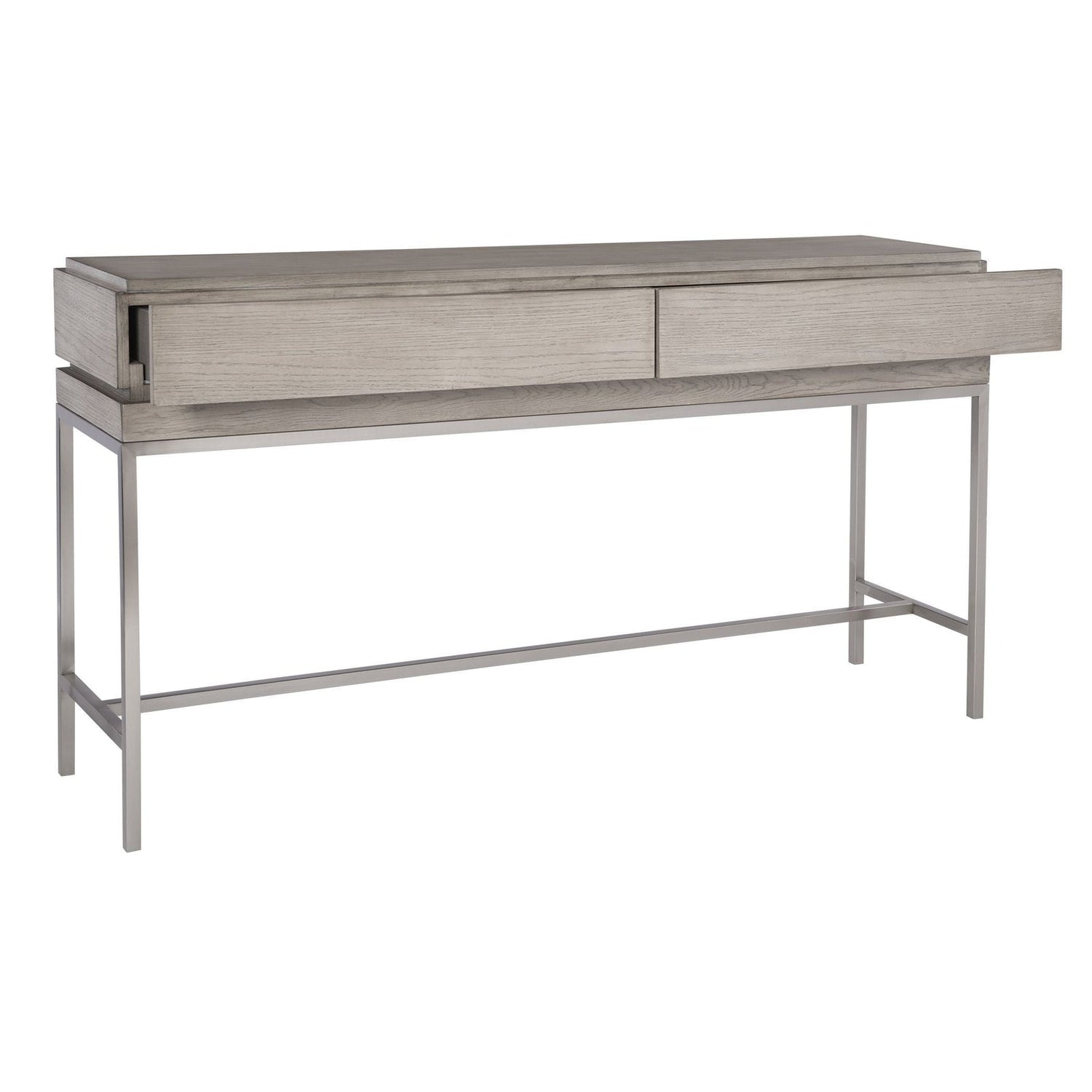 Uttermost Kamala Gray Oak Console Table - Home Elegance USA