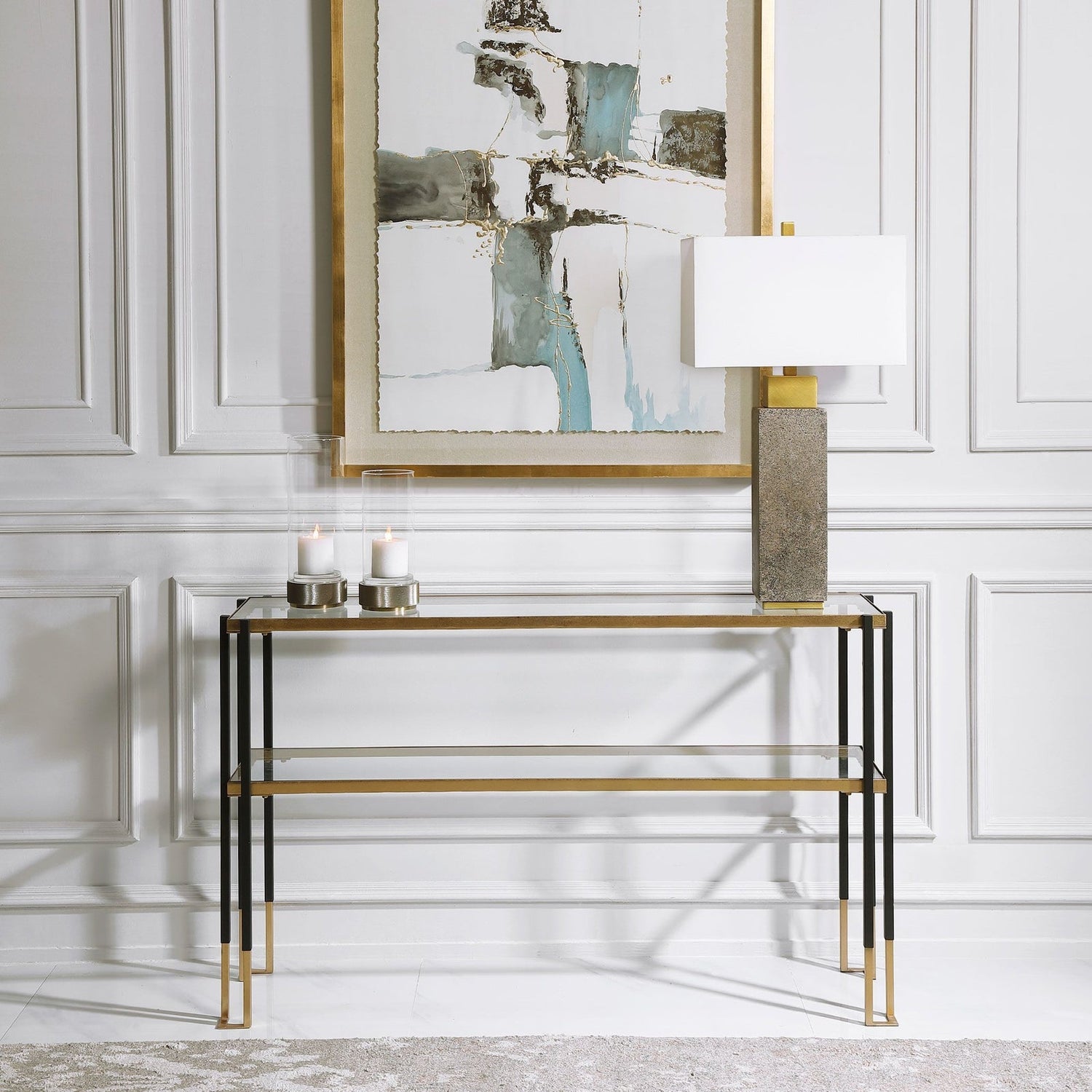 Uttermost Kentmore Modern Console Table - Home Elegance USA