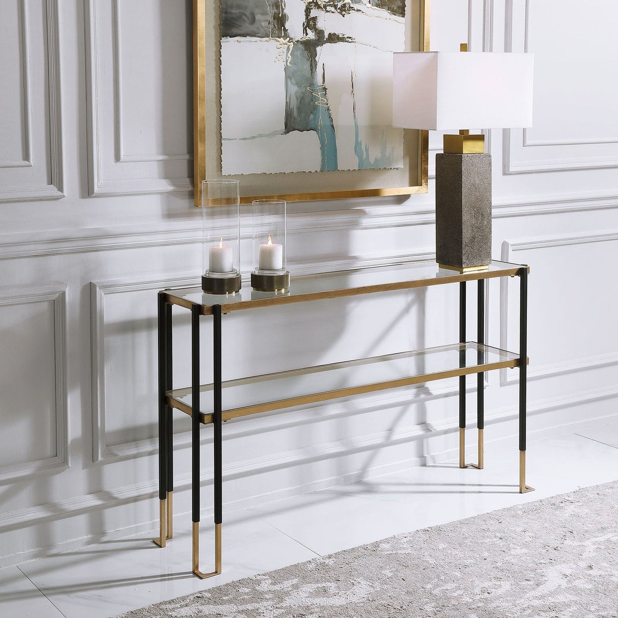 Uttermost Kentmore Modern Console Table - Home Elegance USA