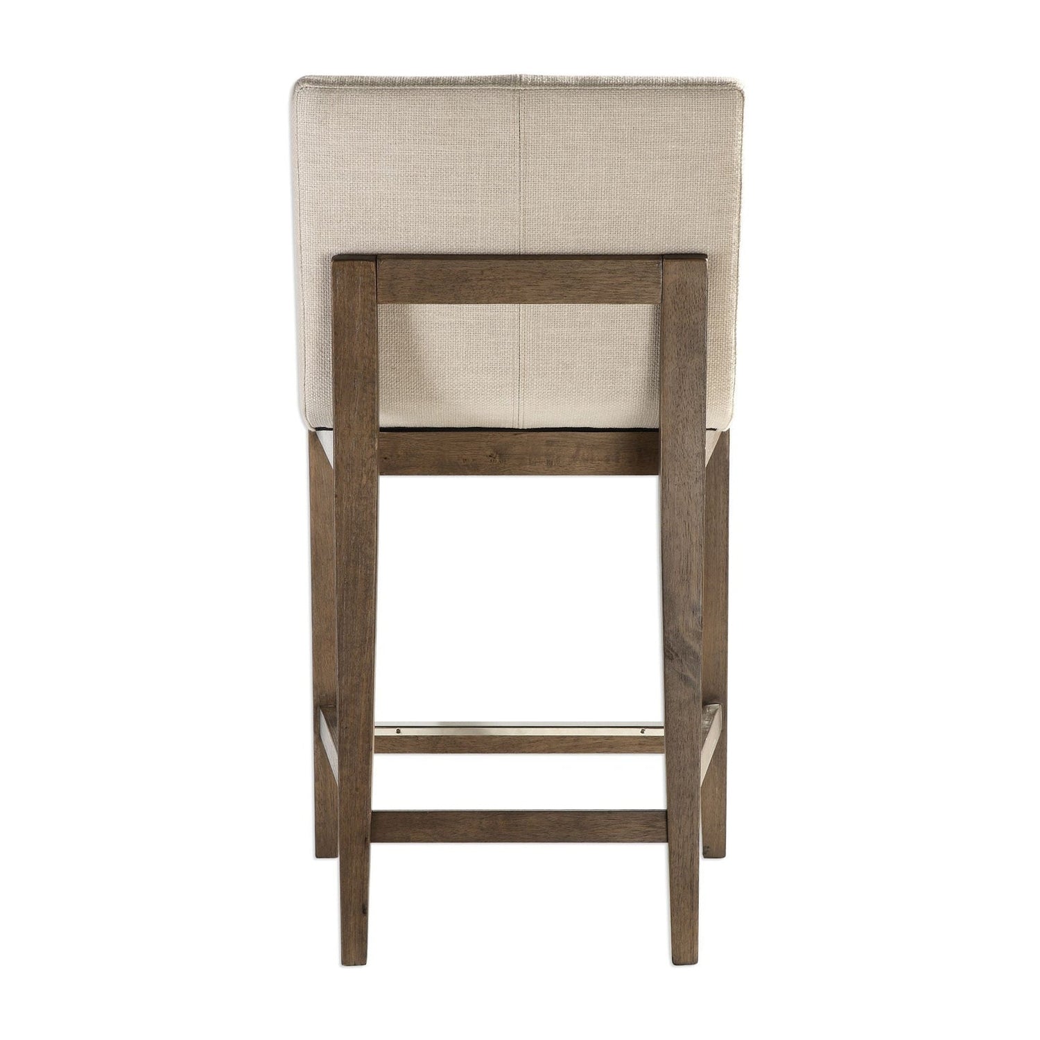 Uttermost Klemens Linen Counter Stool - Home Elegance USA