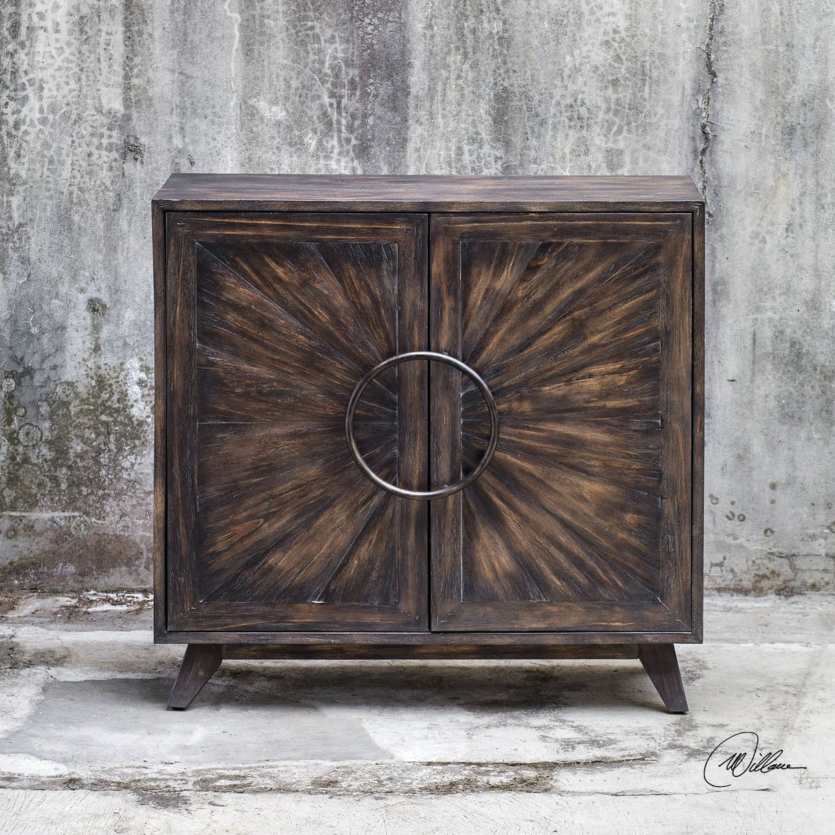 Uttermost Kohana Black Console Cabinet - Home Elegance USA