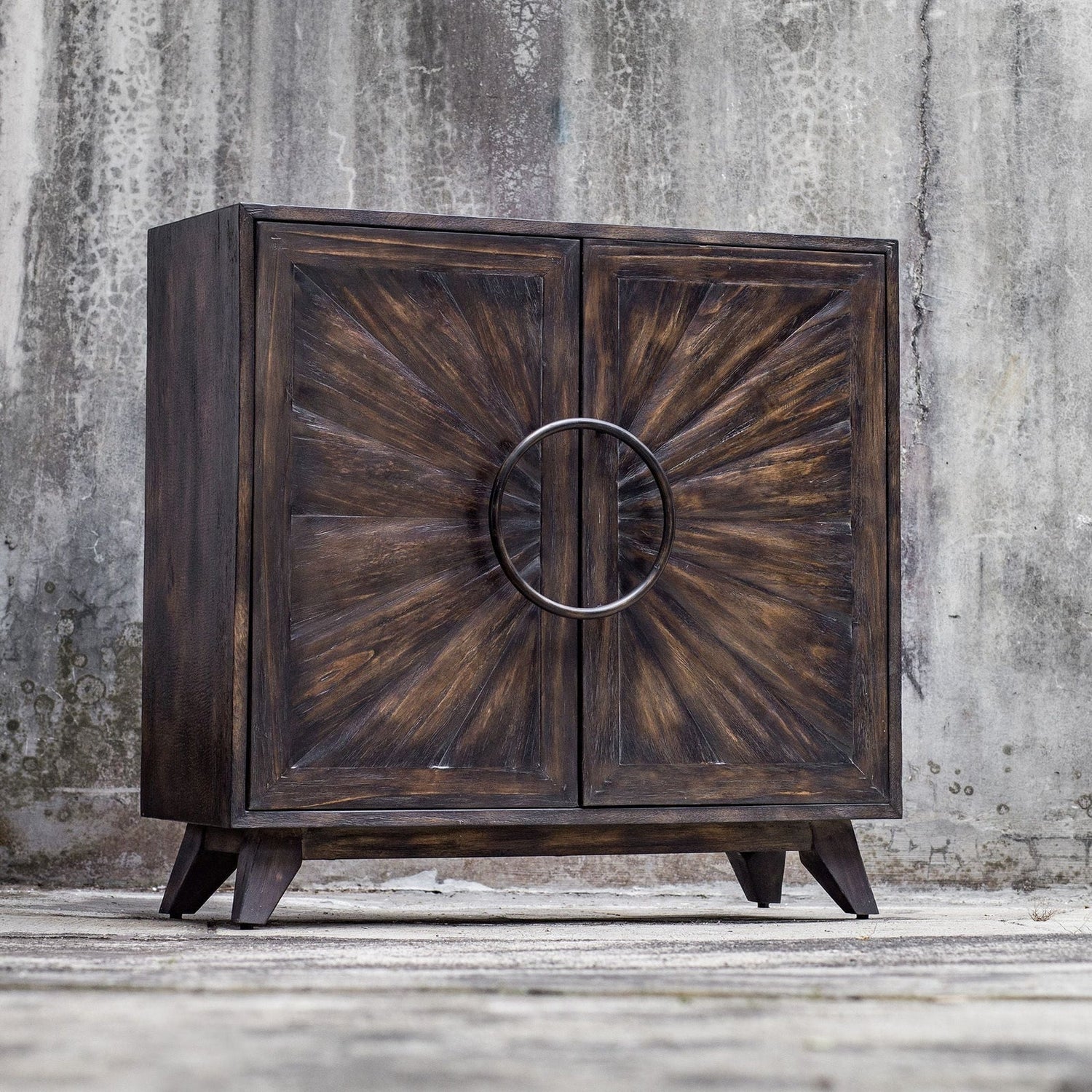 Uttermost Kohana Black Console Cabinet - Home Elegance USA