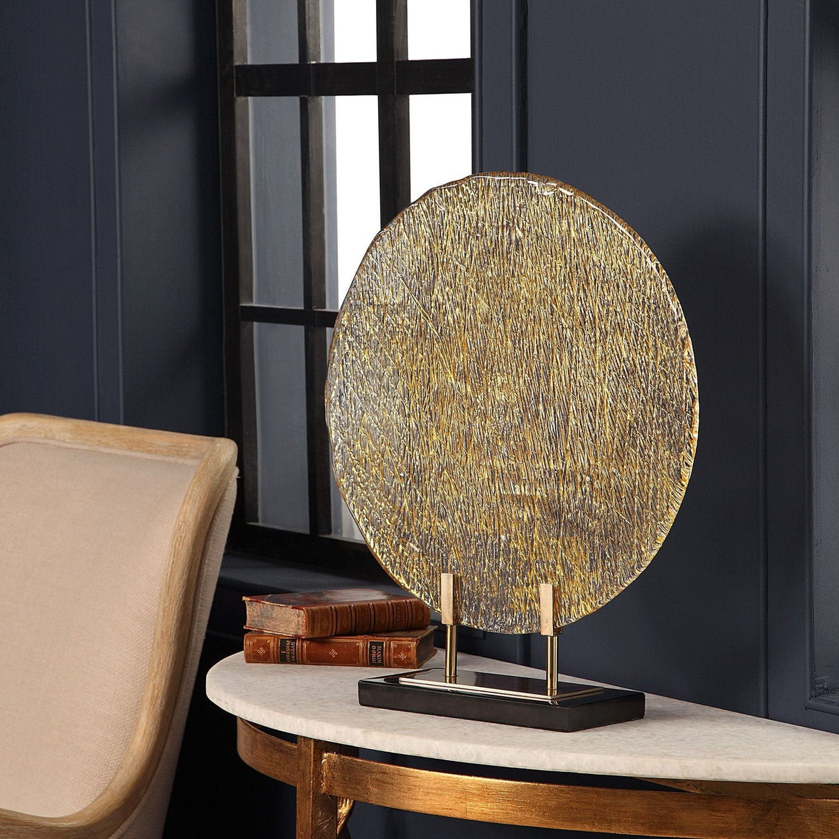 Uttermost Layan Art Glass Charger - Home Elegance USA