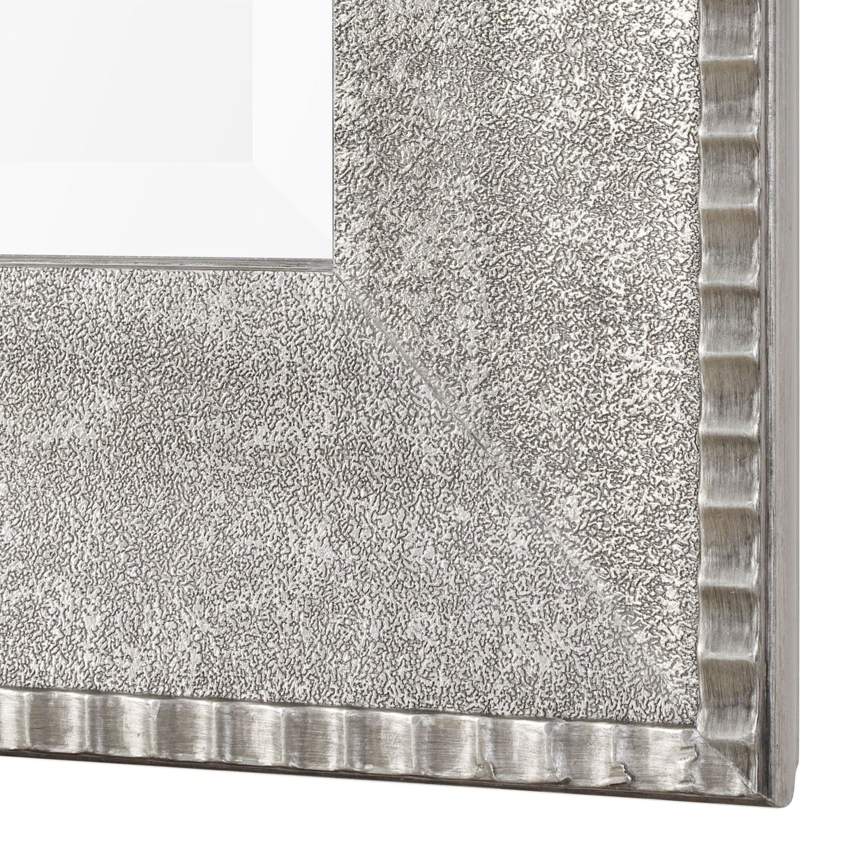 Uttermost Leiston Metallic Silver Mirror - Home Elegance USA