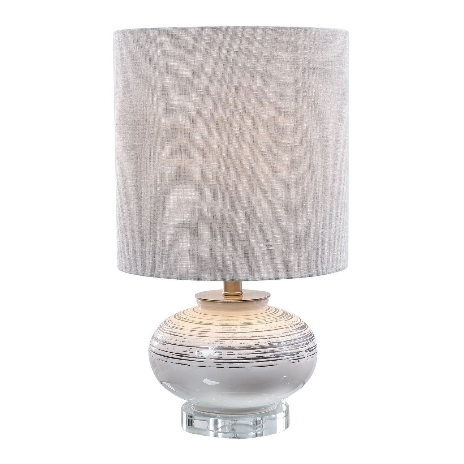Uttermost Lenta Off-White Accent Lamp - Home Elegance USA