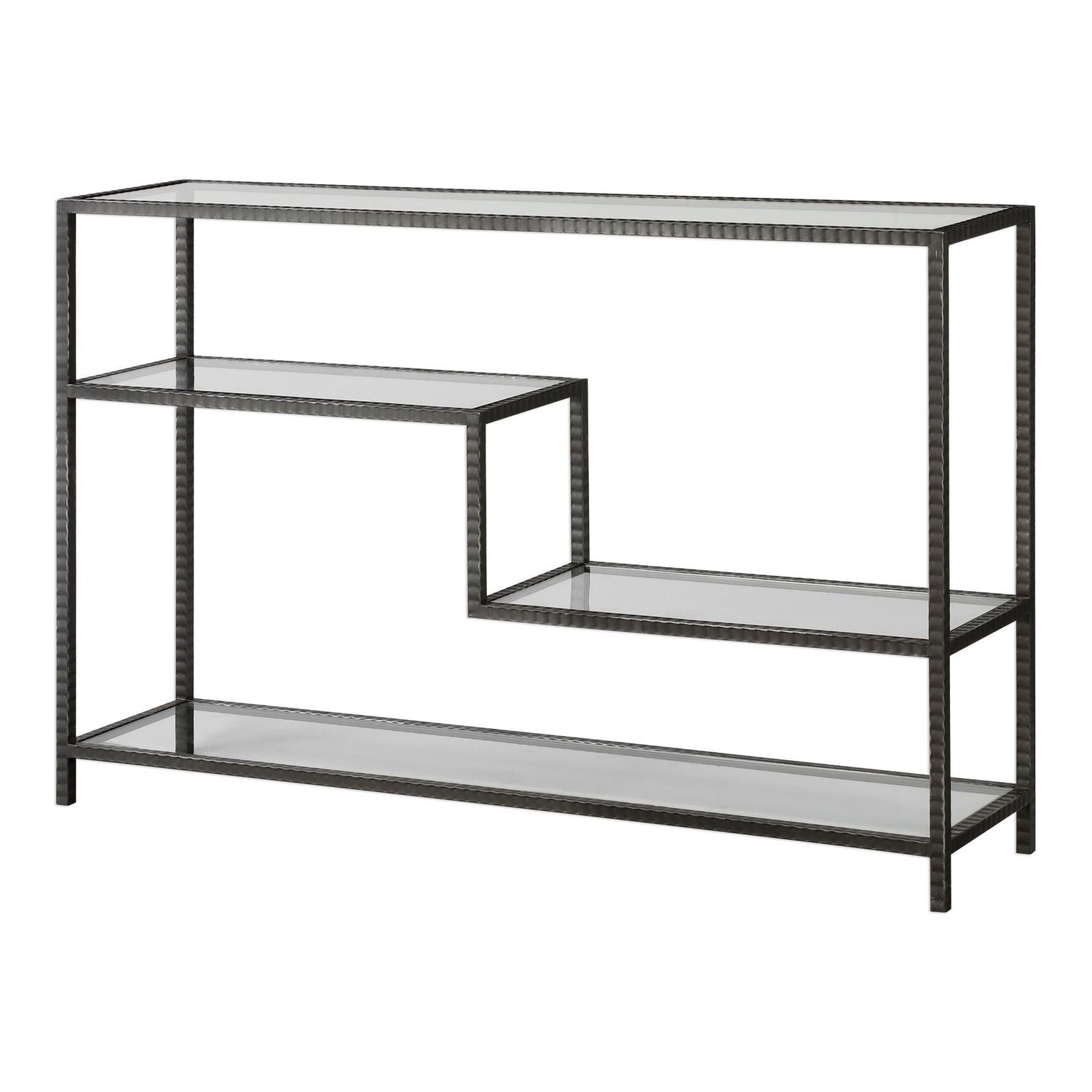 Uttermost Leo Industrial Console Table - Home Elegance USA