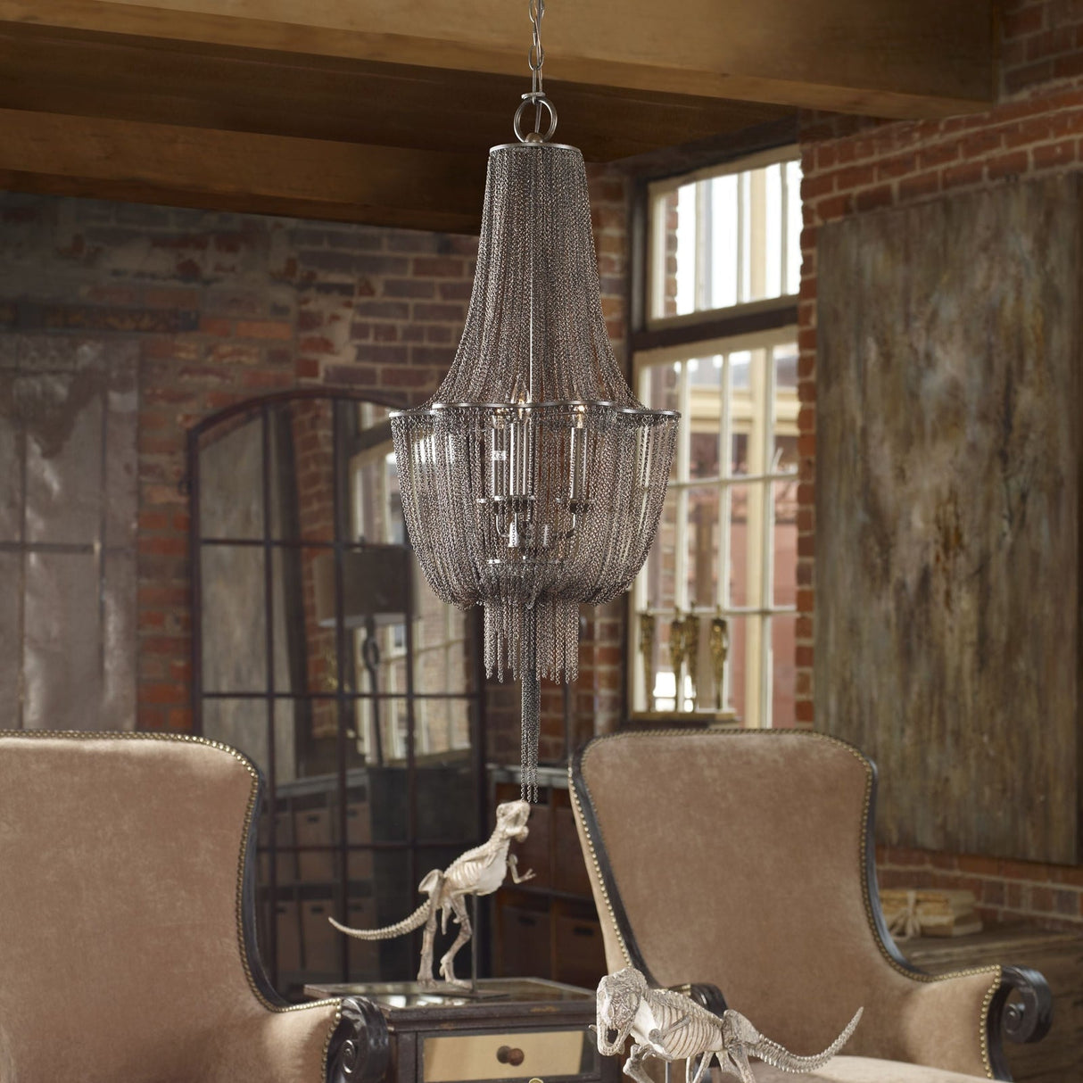 Uttermost Lezzeno 3 Chandelier - Home Elegance USA