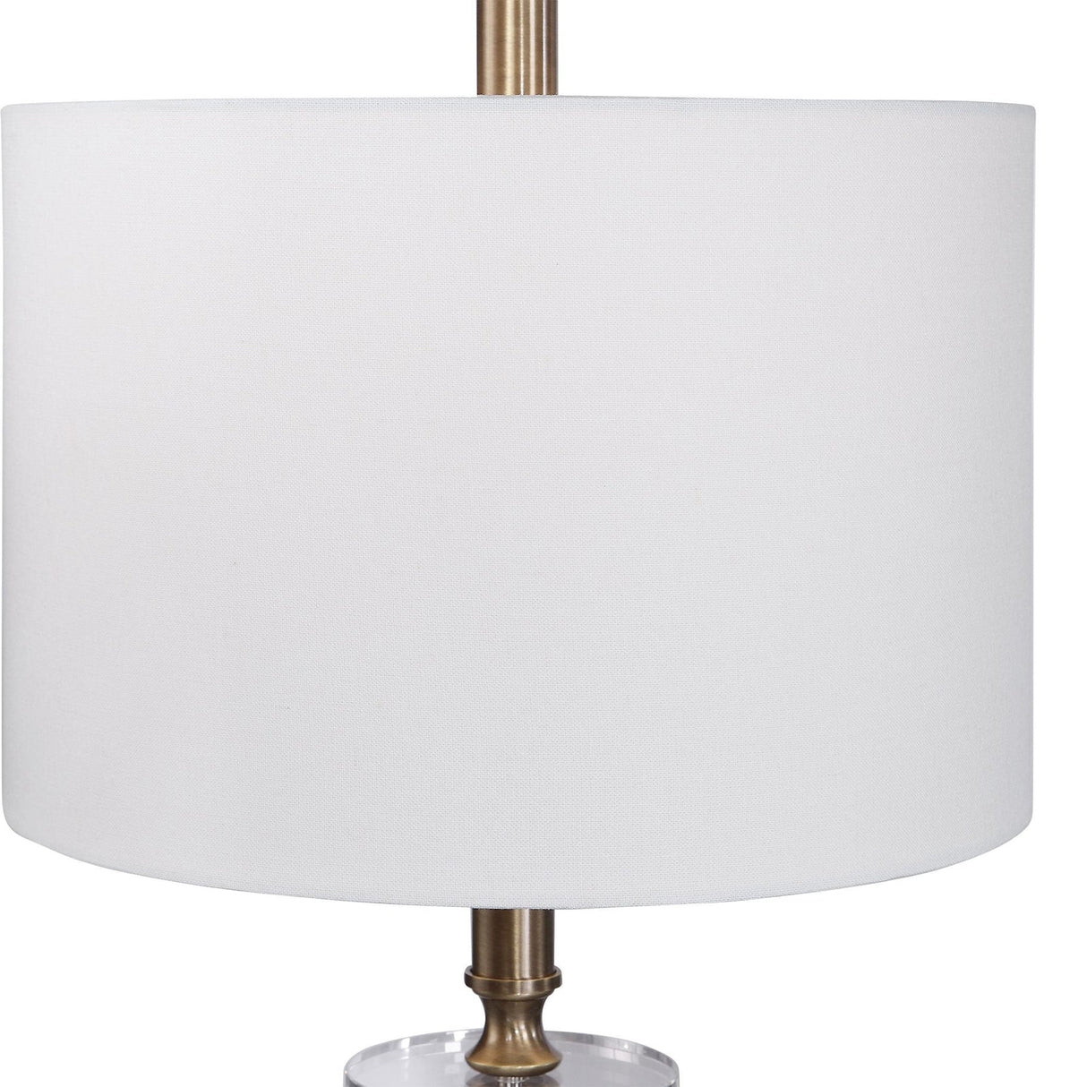 Uttermost Maud Aged Black Floor Lamp - Home Elegance USA
