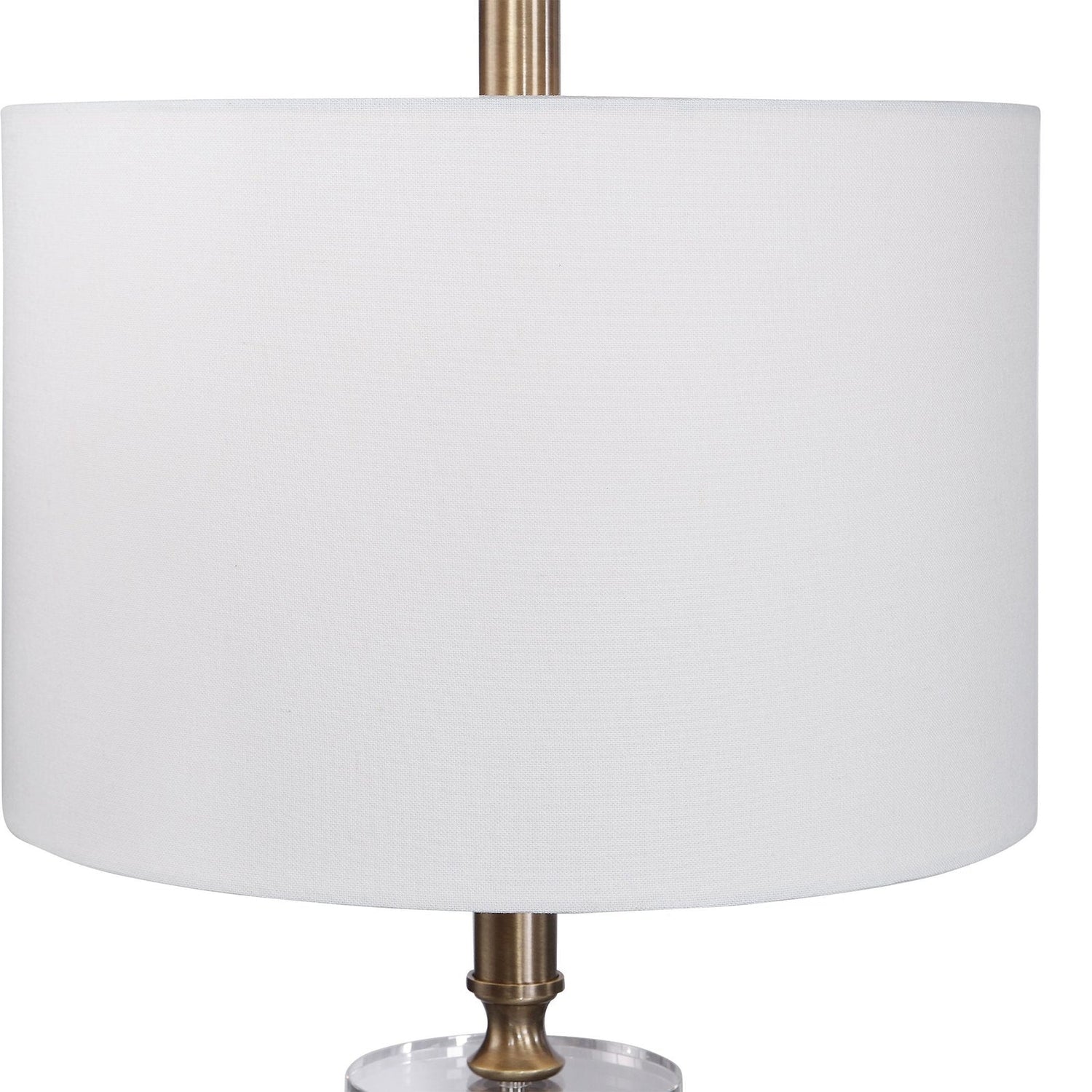 Uttermost Maud Aged Black Floor Lamp - Home Elegance USA