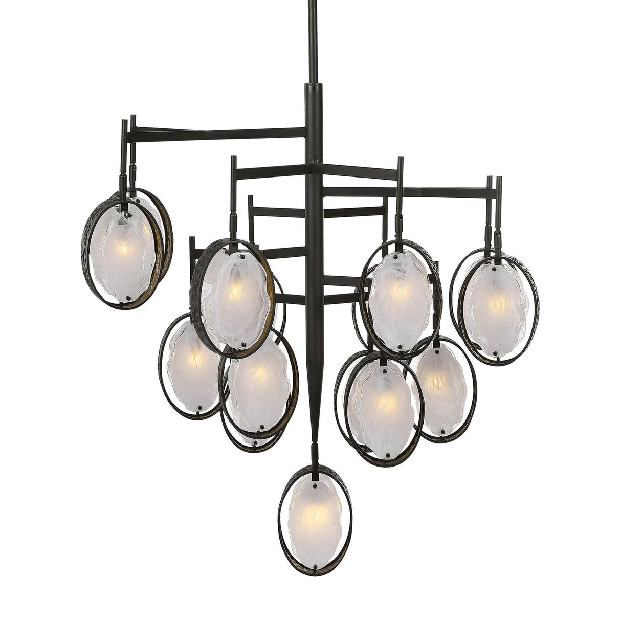Uttermost Maxin 15 Light Large Bronze Chandelier - Home Elegance USA