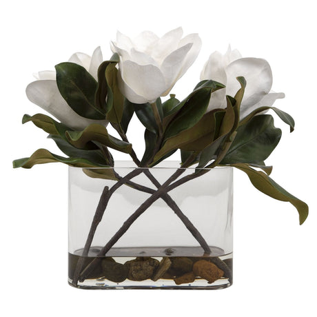 Uttermost Middleton Magnolia Flower Centerpiece - Home Elegance USA