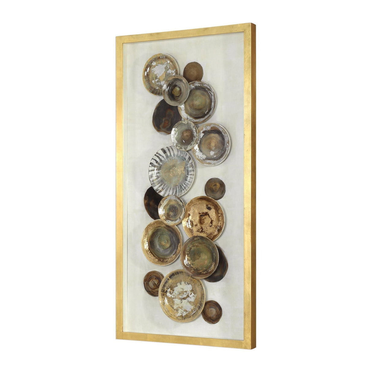 Uttermost Myla Antique Plate Shadow Box - Home Elegance USA