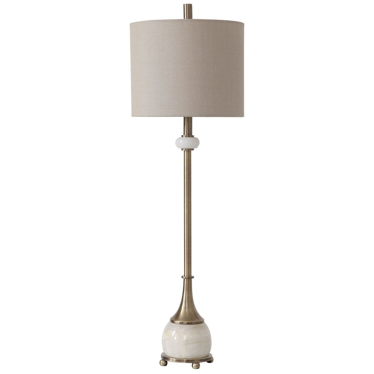 Uttermost Natania Plated Brass Buffet Lamp - Home Elegance USA