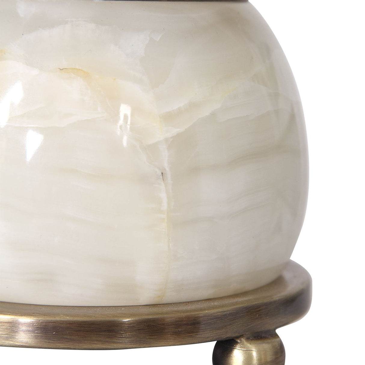 Uttermost Natania Plated Brass Buffet Lamp - Home Elegance USA