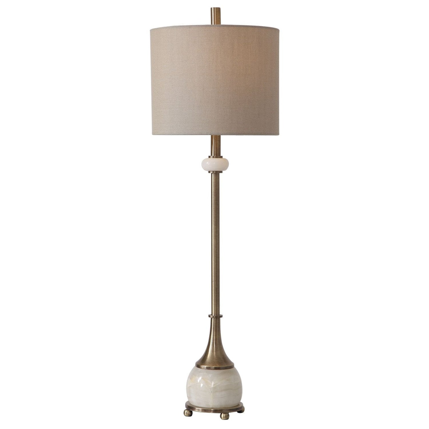 Uttermost Natania Plated Brass Buffet Lamp - Home Elegance USA