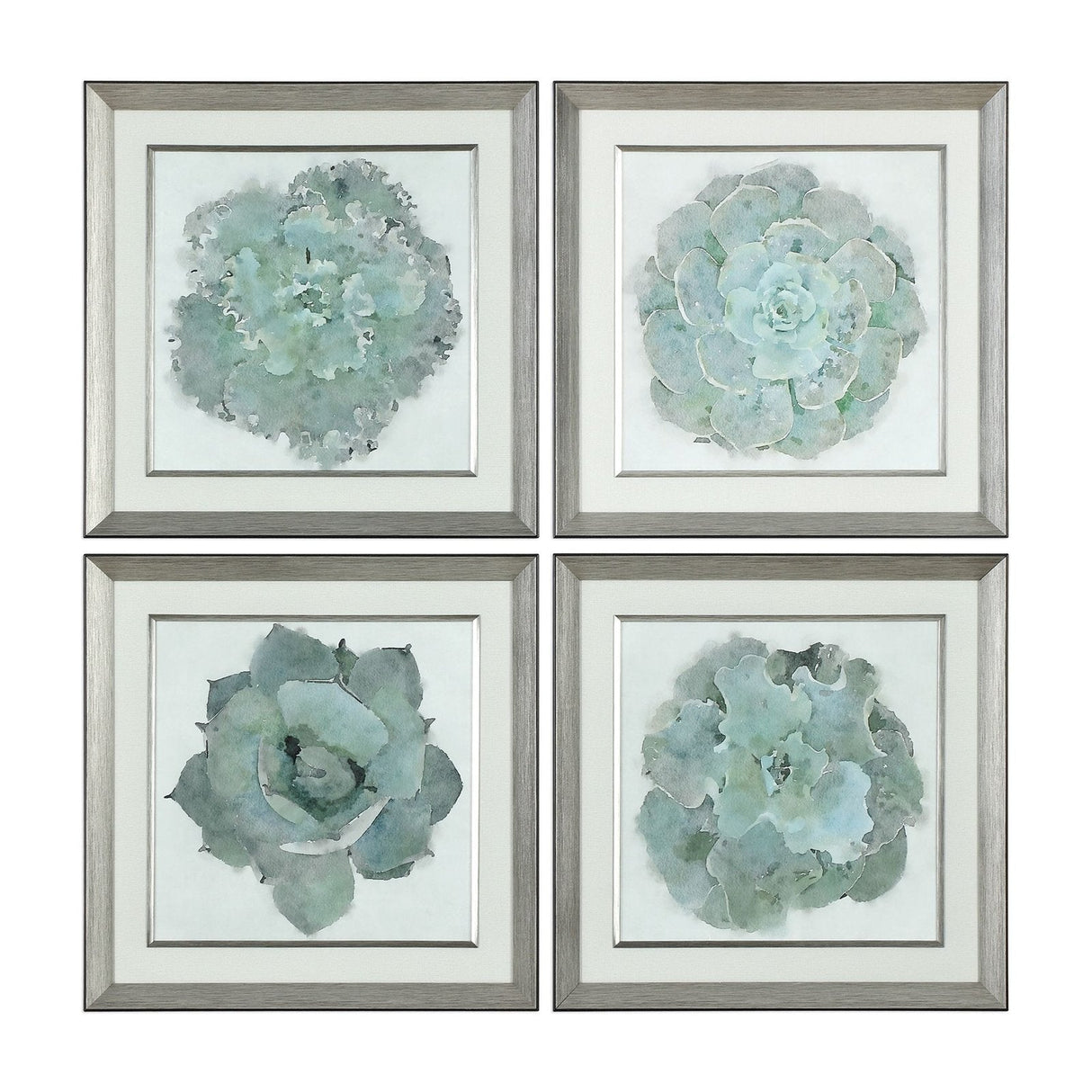 Uttermost Natural Beauties Botanical Prints - Set Of 4 - Home Elegance USA