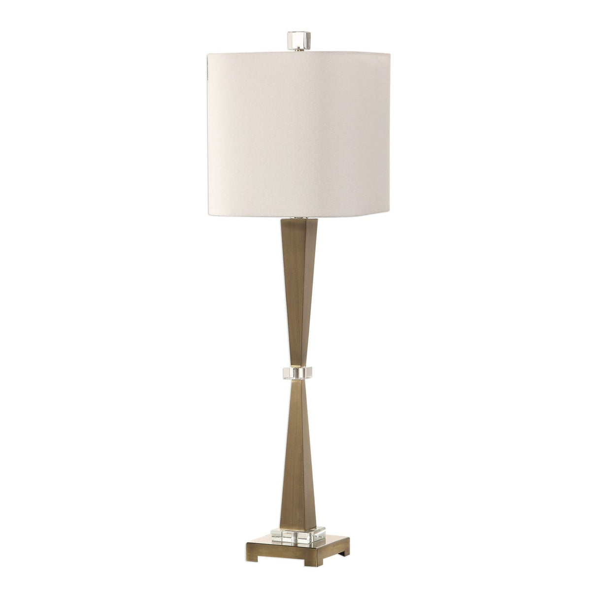 Uttermost Niccolai Antiqued Nickel Lamp - Home Elegance USA