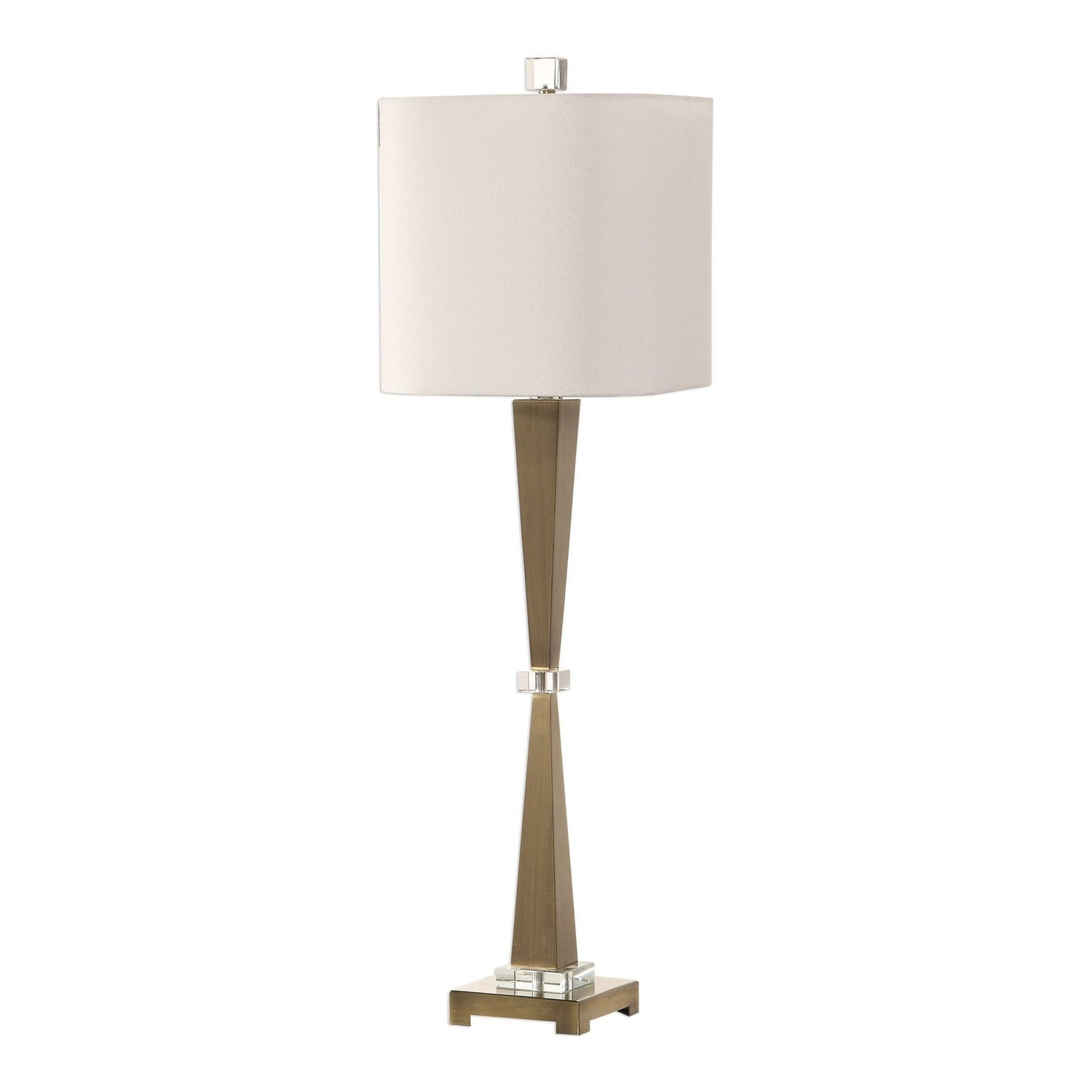 Uttermost Niccolai Antiqued Nickel Lamp - Home Elegance USA