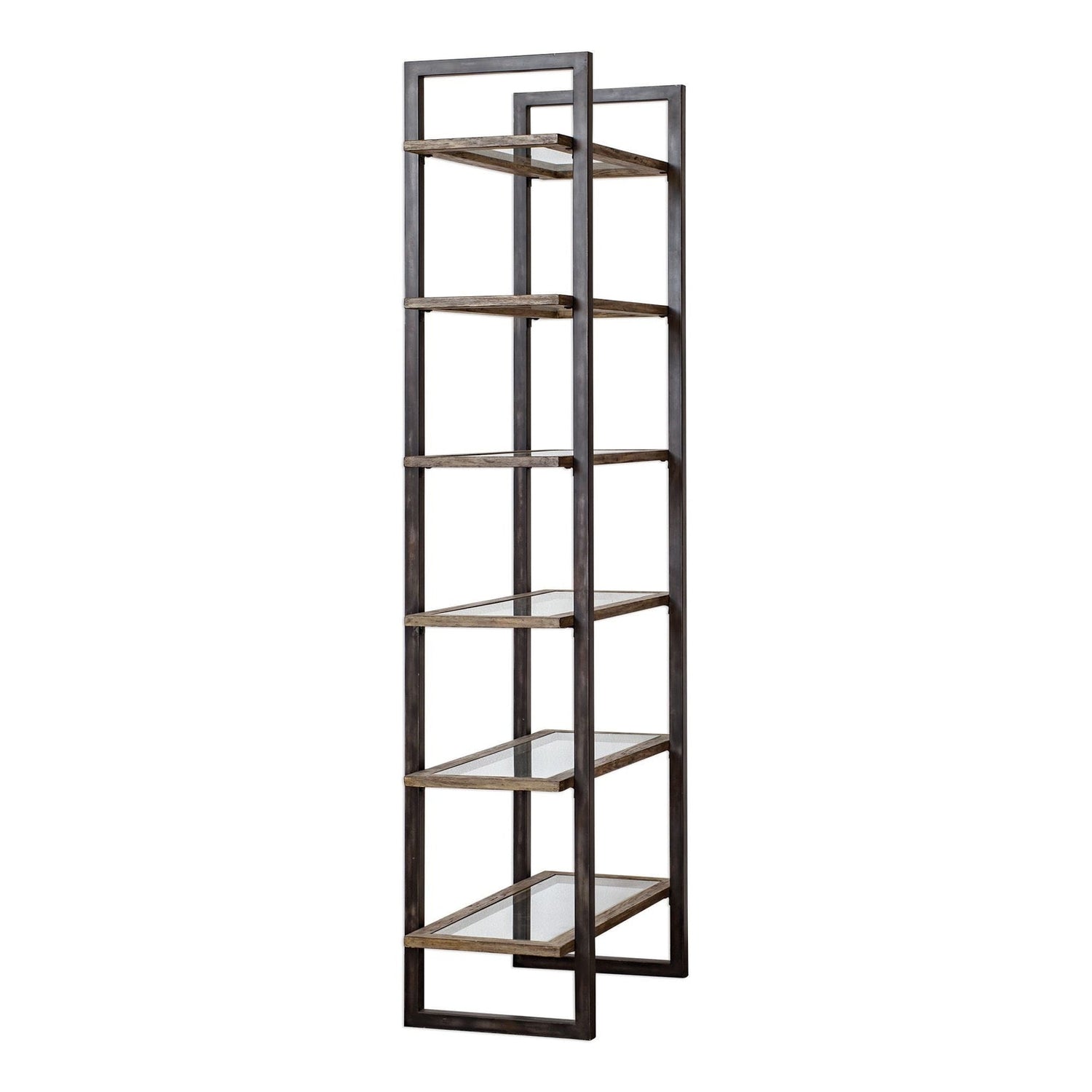 Uttermost Olwyn Industrial Etagere - Home Elegance USA