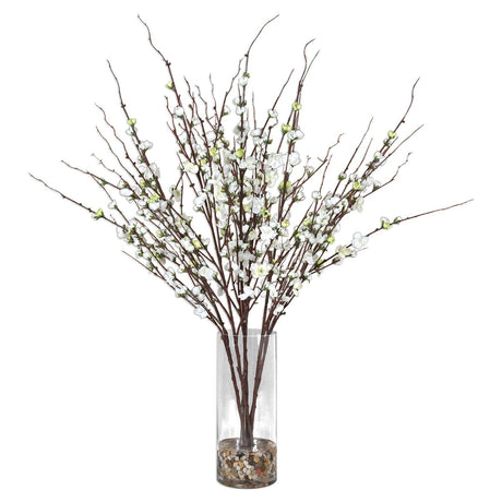 Uttermost Quince Blossoms Silk Centerpiece - Home Elegance USA