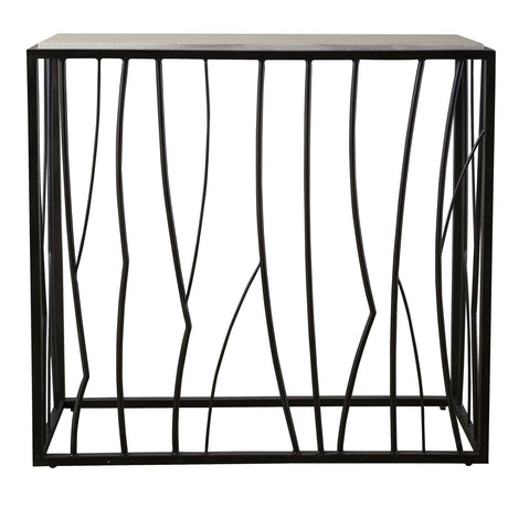 Uttermost Reed Travertine Console Table - Home Elegance USA
