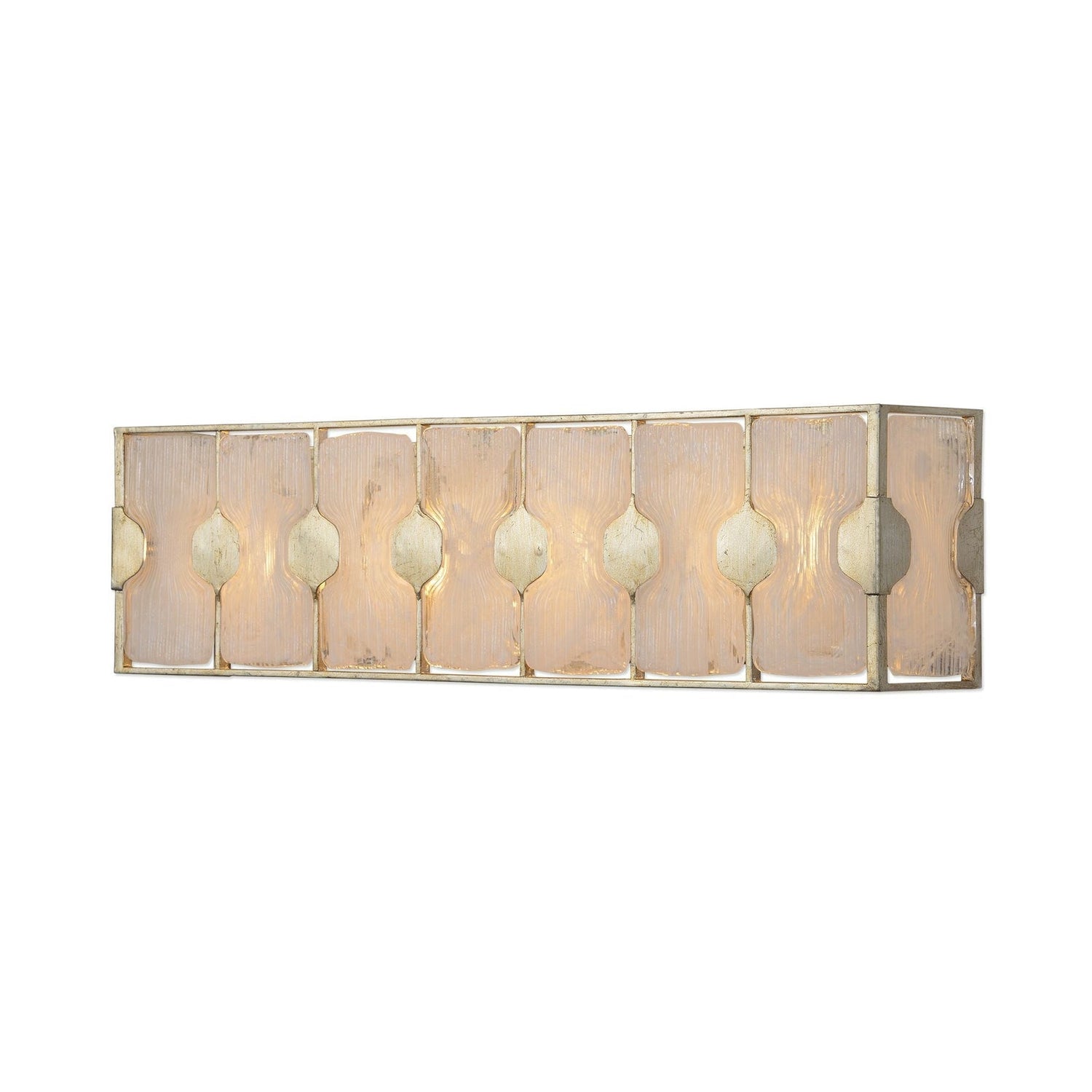 Uttermost Rene 4 Light Swirl Glass Vanity - Home Elegance USA