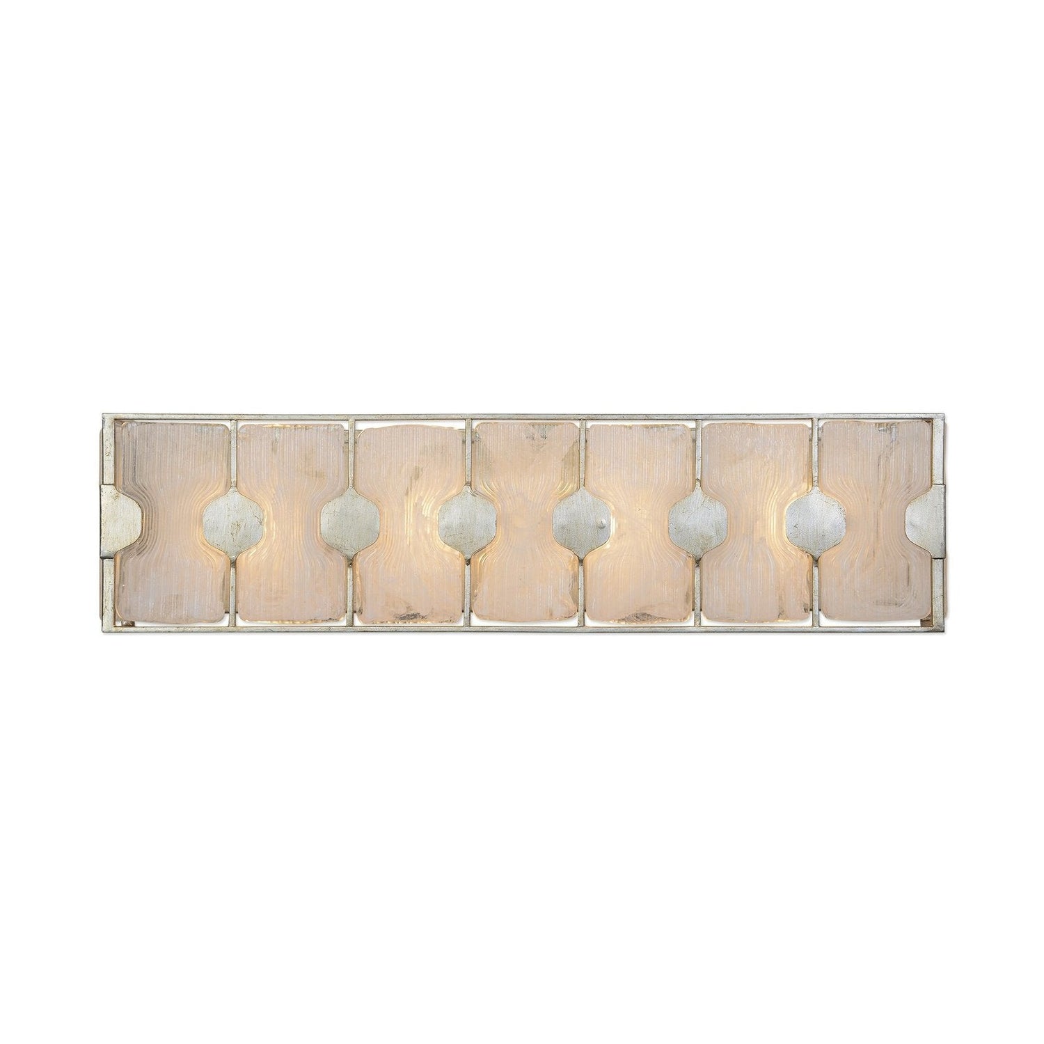 Uttermost Rene 4 Light Swirl Glass Vanity - Home Elegance USA