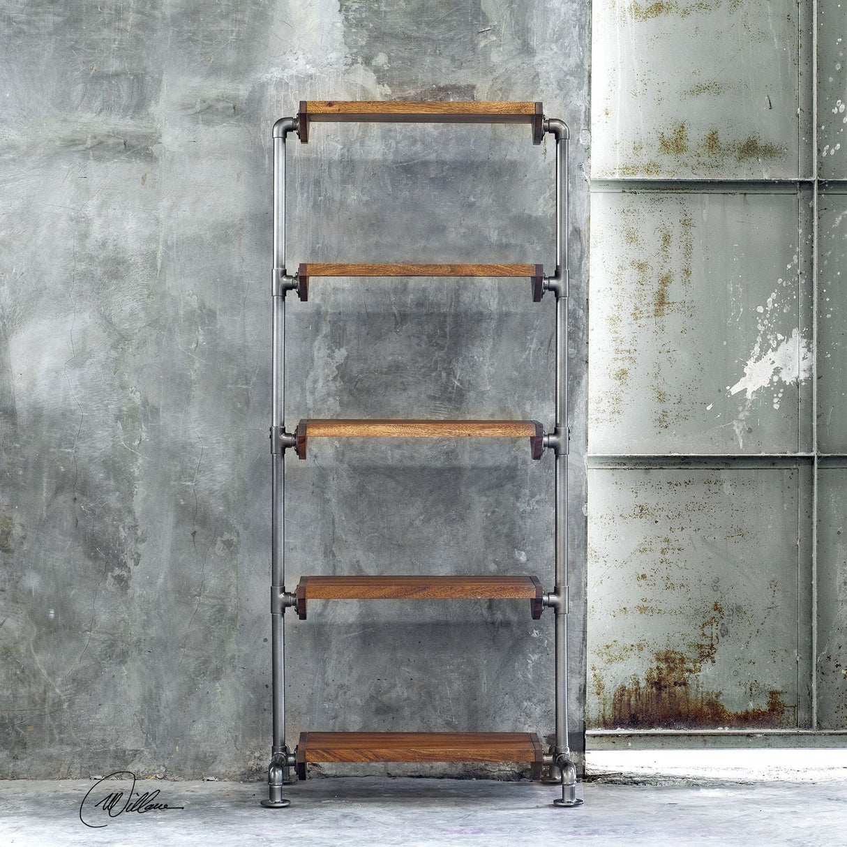 Uttermost Rhordyn Industrial Etagere - Home Elegance USA