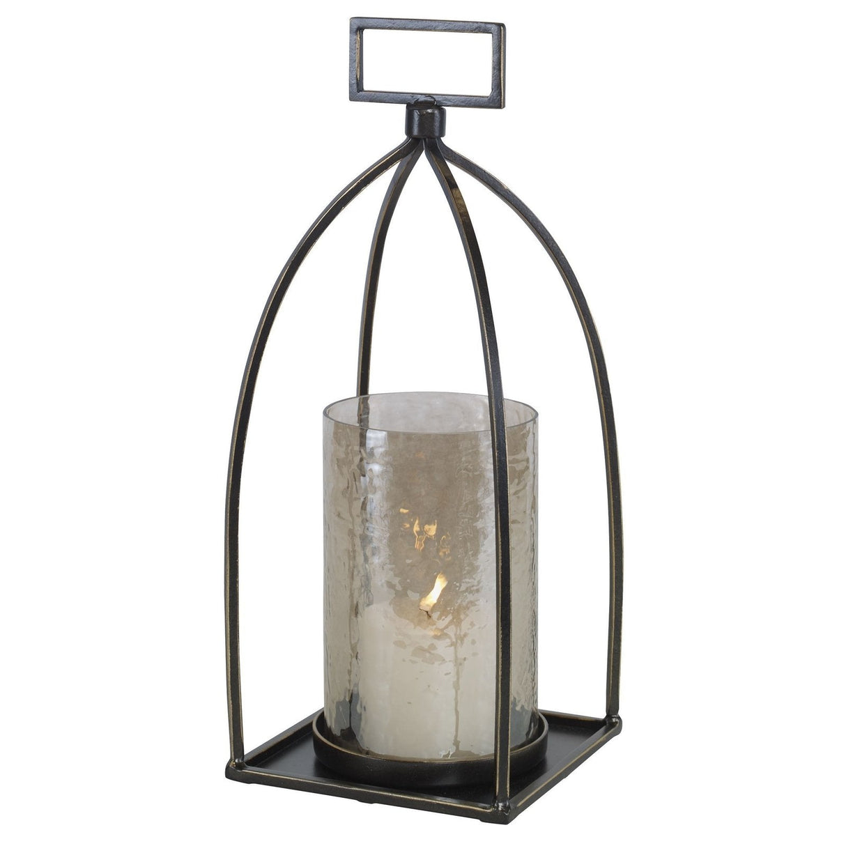 Uttermost Riad Bronze Lantern Candleholder - Home Elegance USA