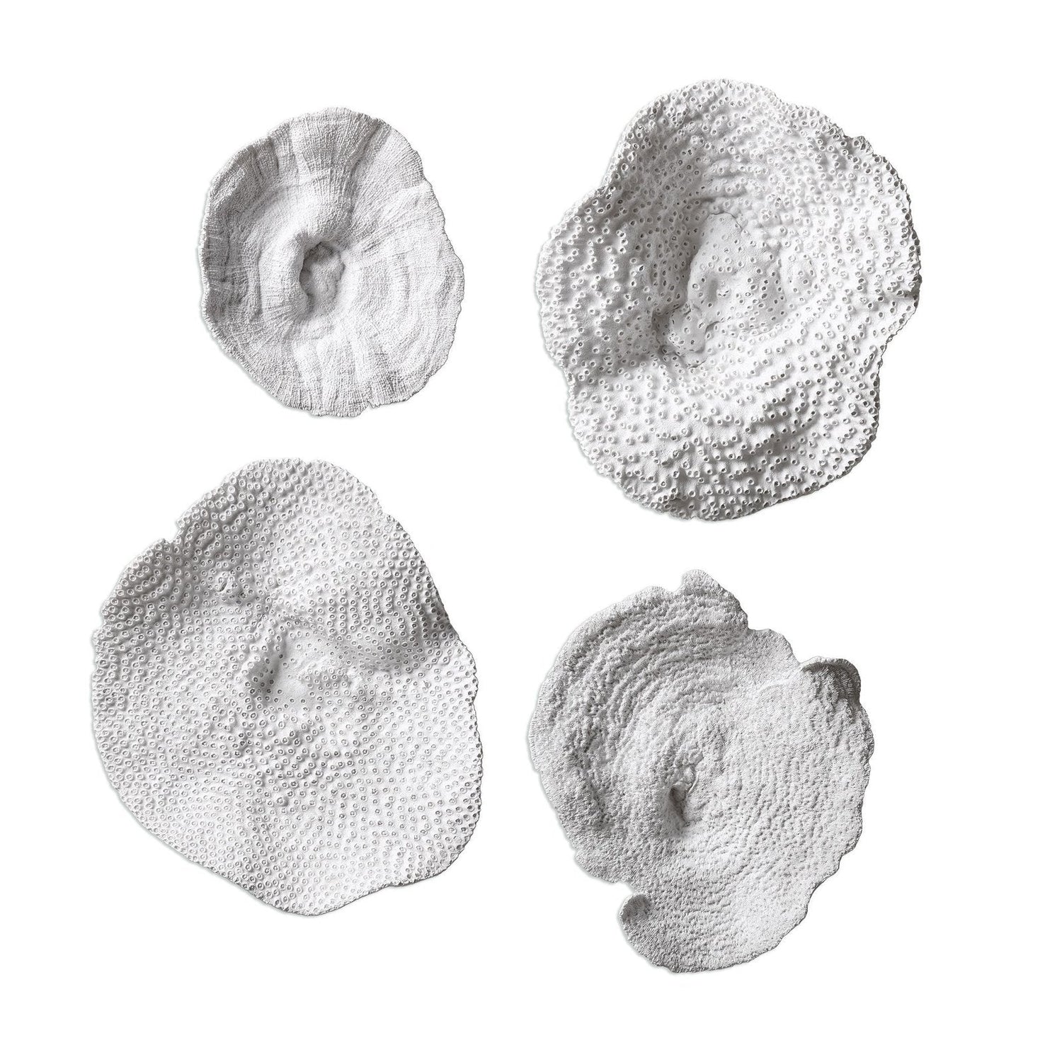 Uttermost Sea Coral Wall Art - Set Of 4 - Home Elegance USA