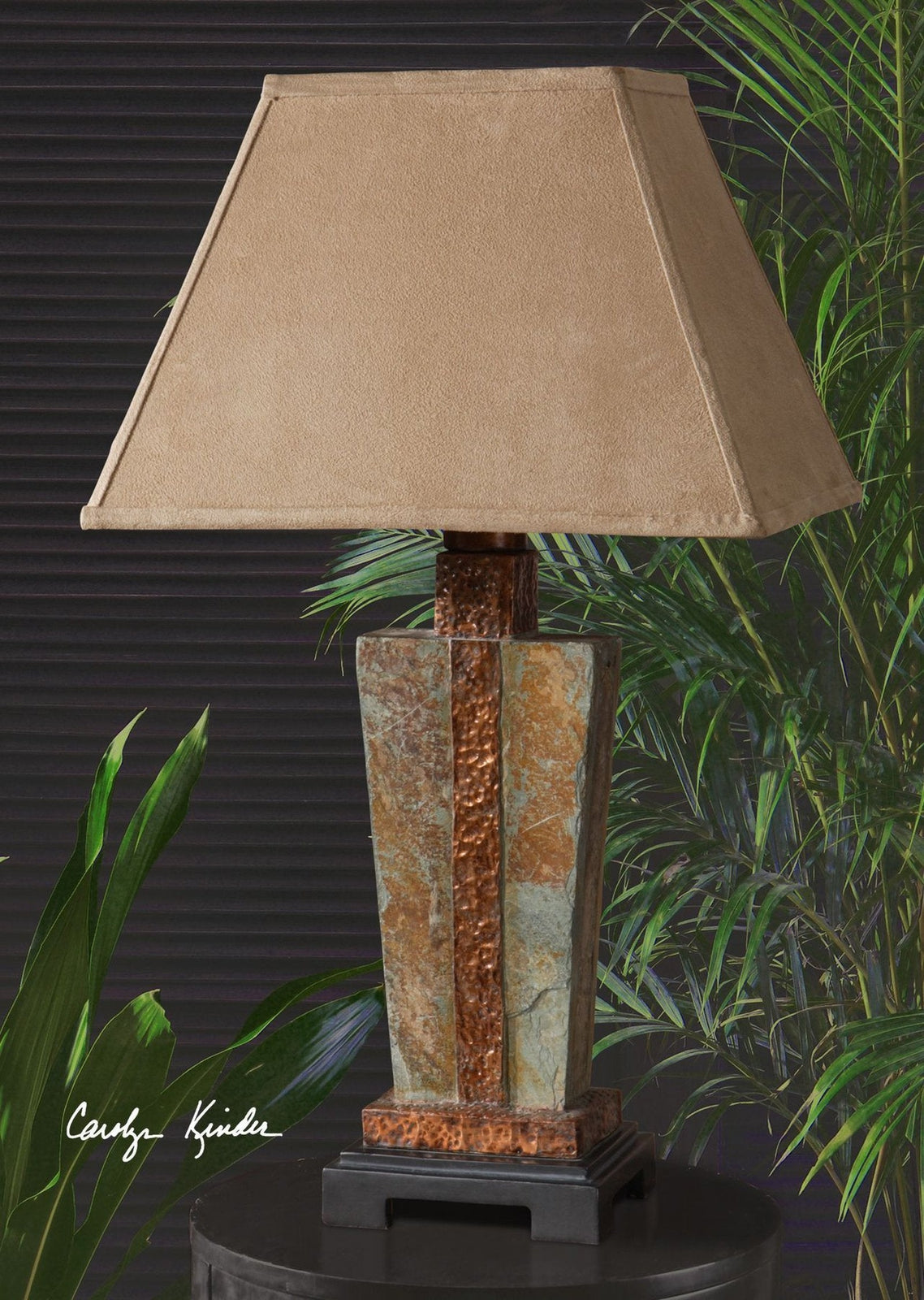 Uttermost Slate Accent Lamp - Home Elegance USA