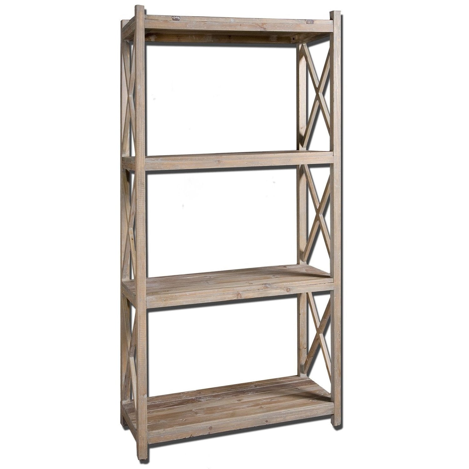 Uttermost Stratford Reclaimed Wood Etagere - Home Elegance USA