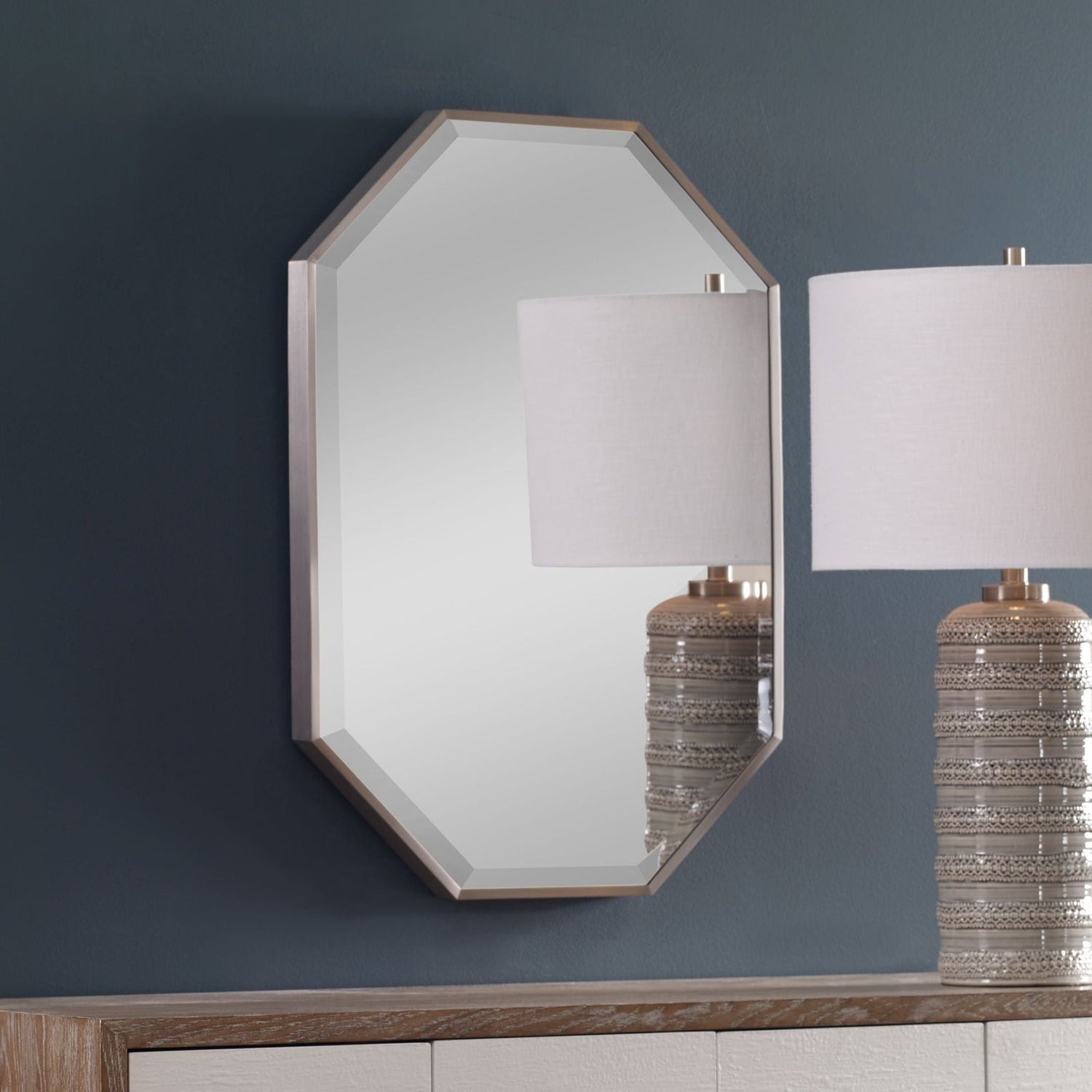 Uttermost Stuartson Octagon Vanity Mirror - Home Elegance USA