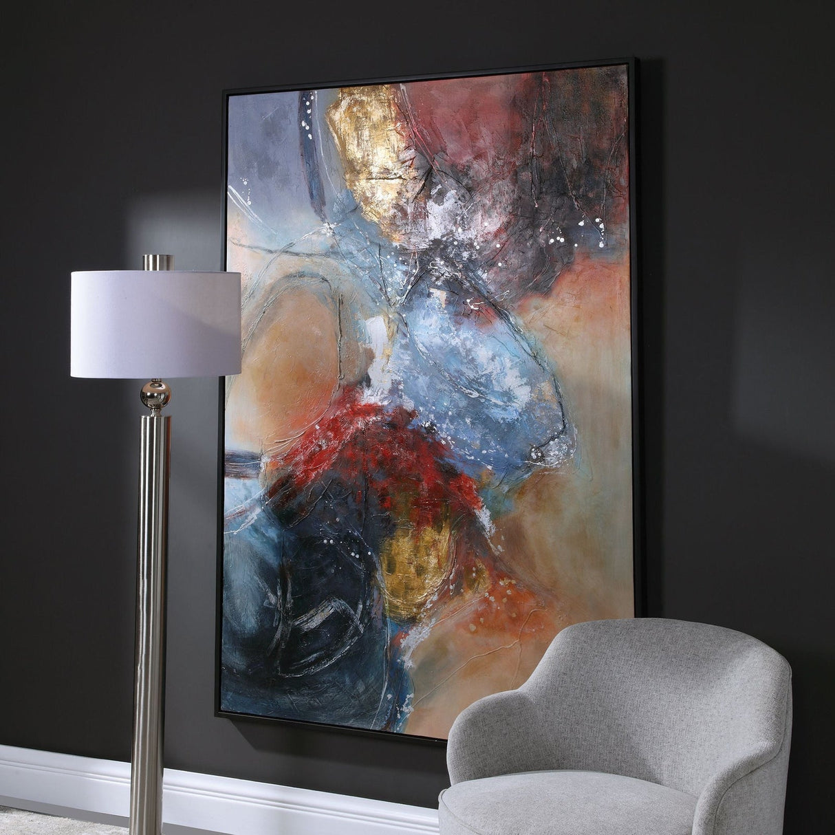 Uttermost Summer Sunset Abstract Art - Home Elegance USA