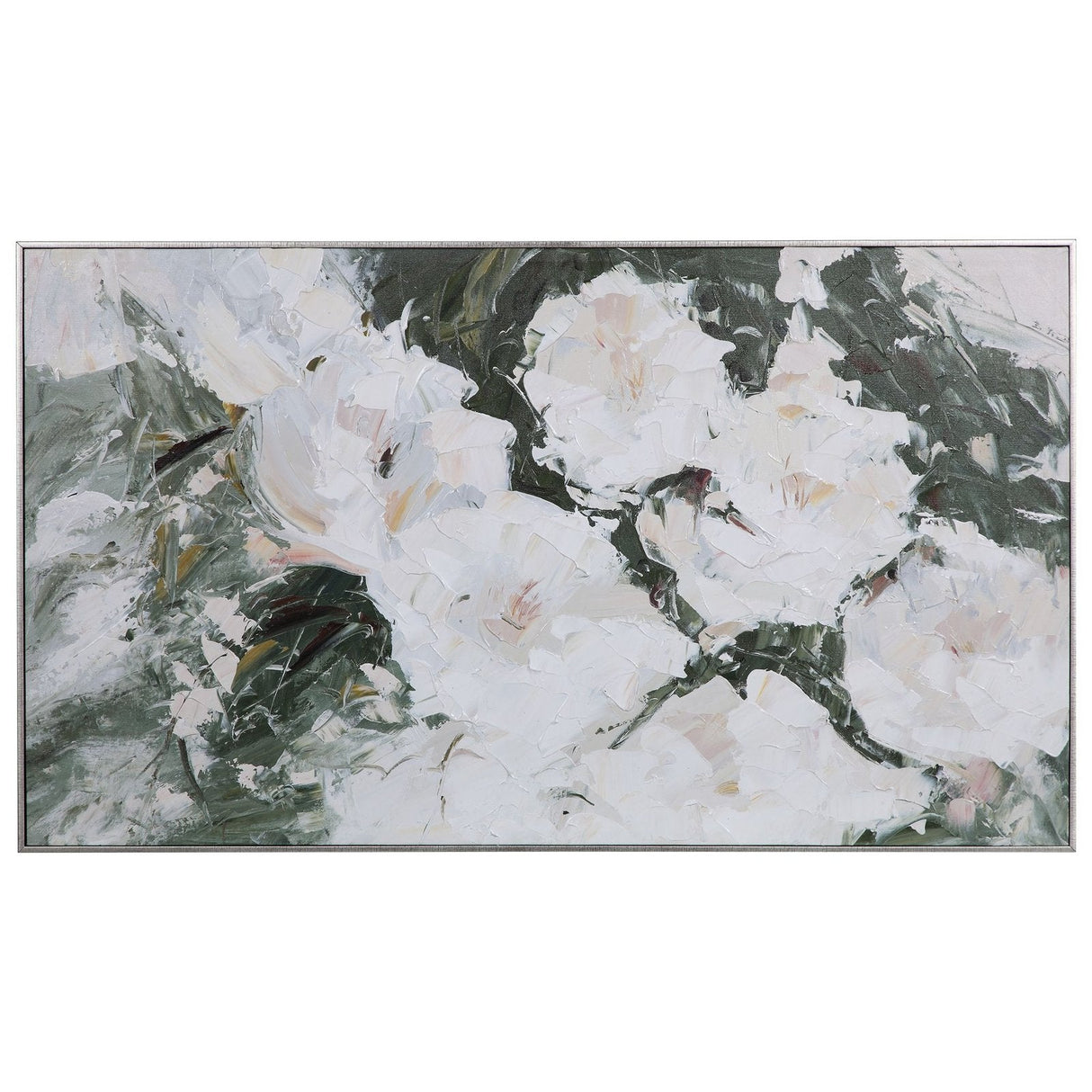 Uttermost Sweetbay Magnolias Hand Painted Art - Home Elegance USA