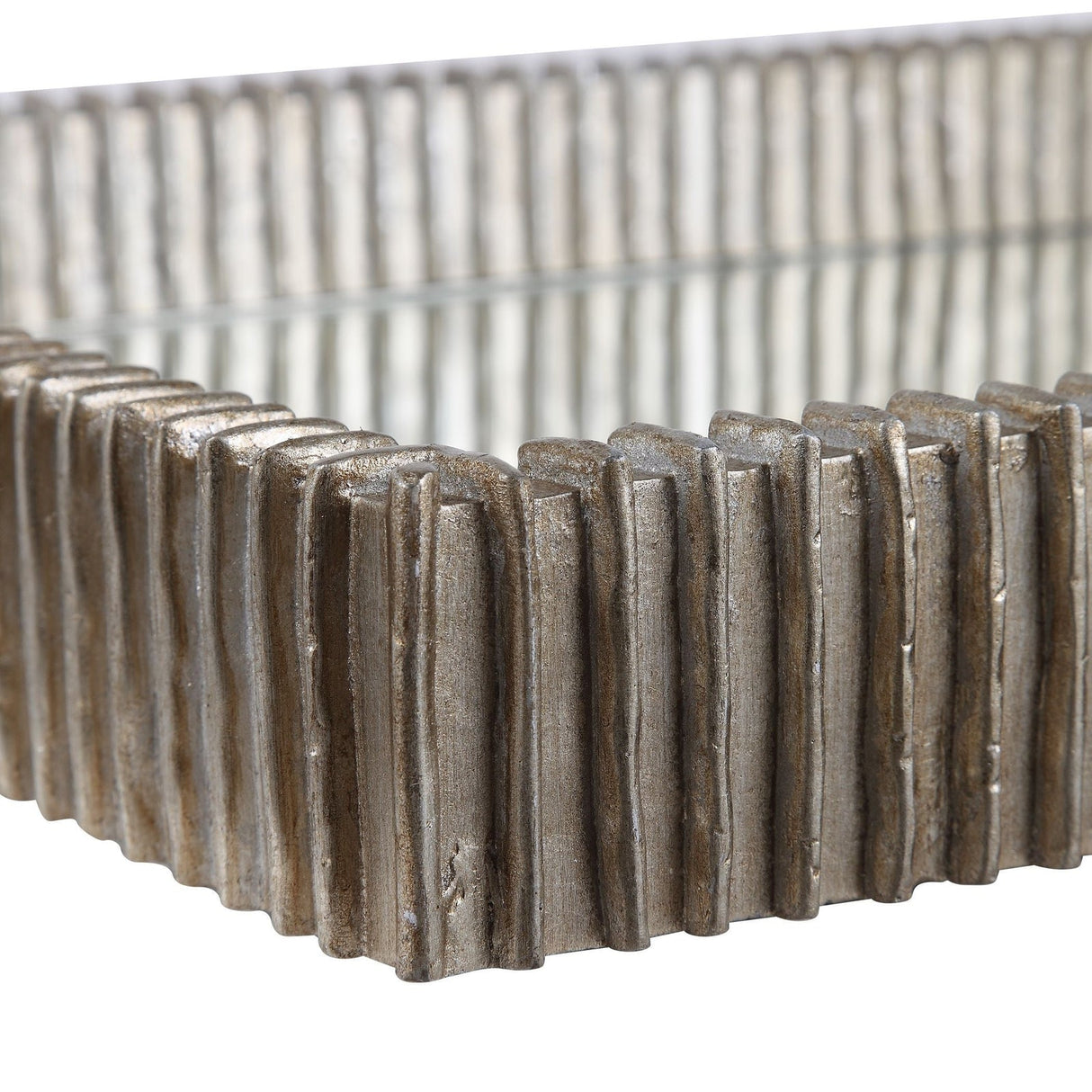 Uttermost Talmage Silver Mirrored Tray - Home Elegance USA