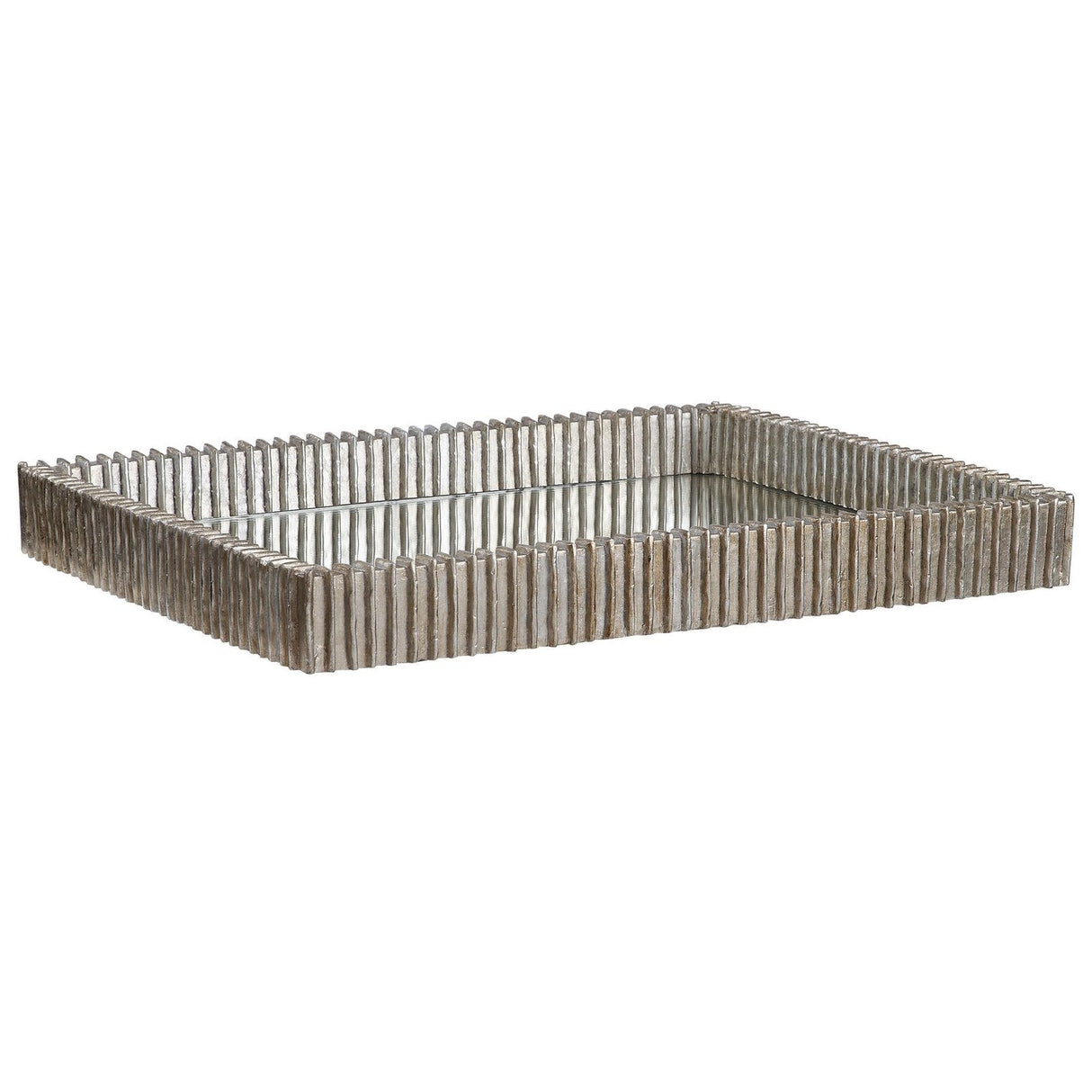 Uttermost Talmage Silver Mirrored Tray - Home Elegance USA